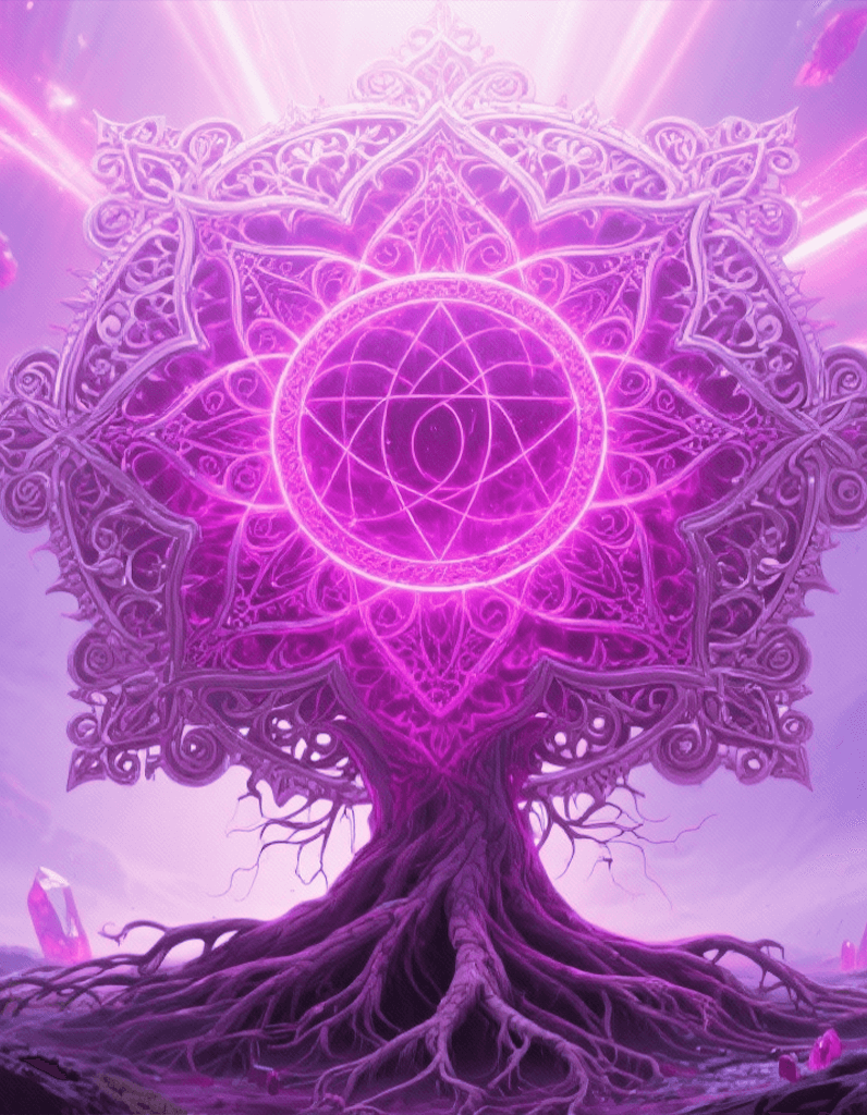 A woman receives a relaxing energy healing in a serene setting with soft lighting.