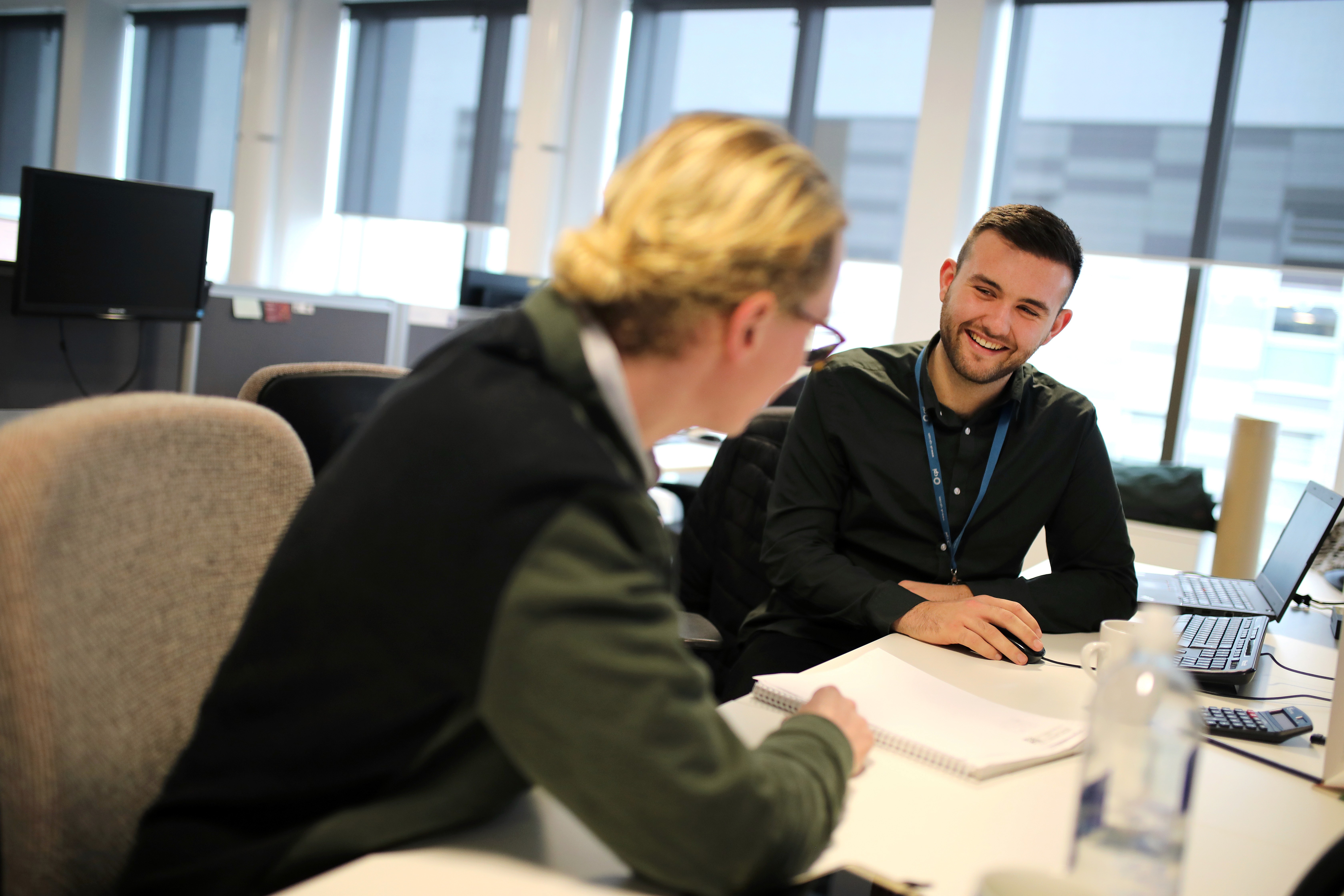 CPI expert engaging in a converastion with a client.