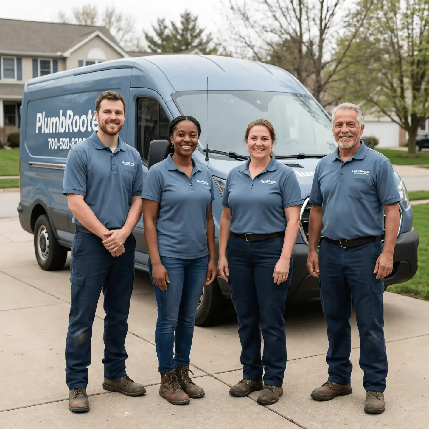 PlumbRooter plumbing team that has served Philadelphia since 2009