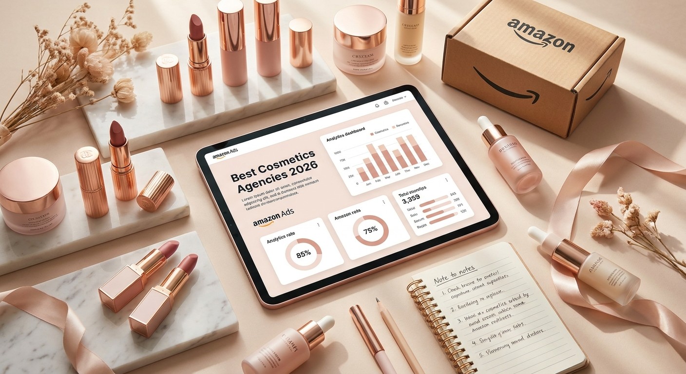 Best Amazon advertising agencies for cosmetics in 2026