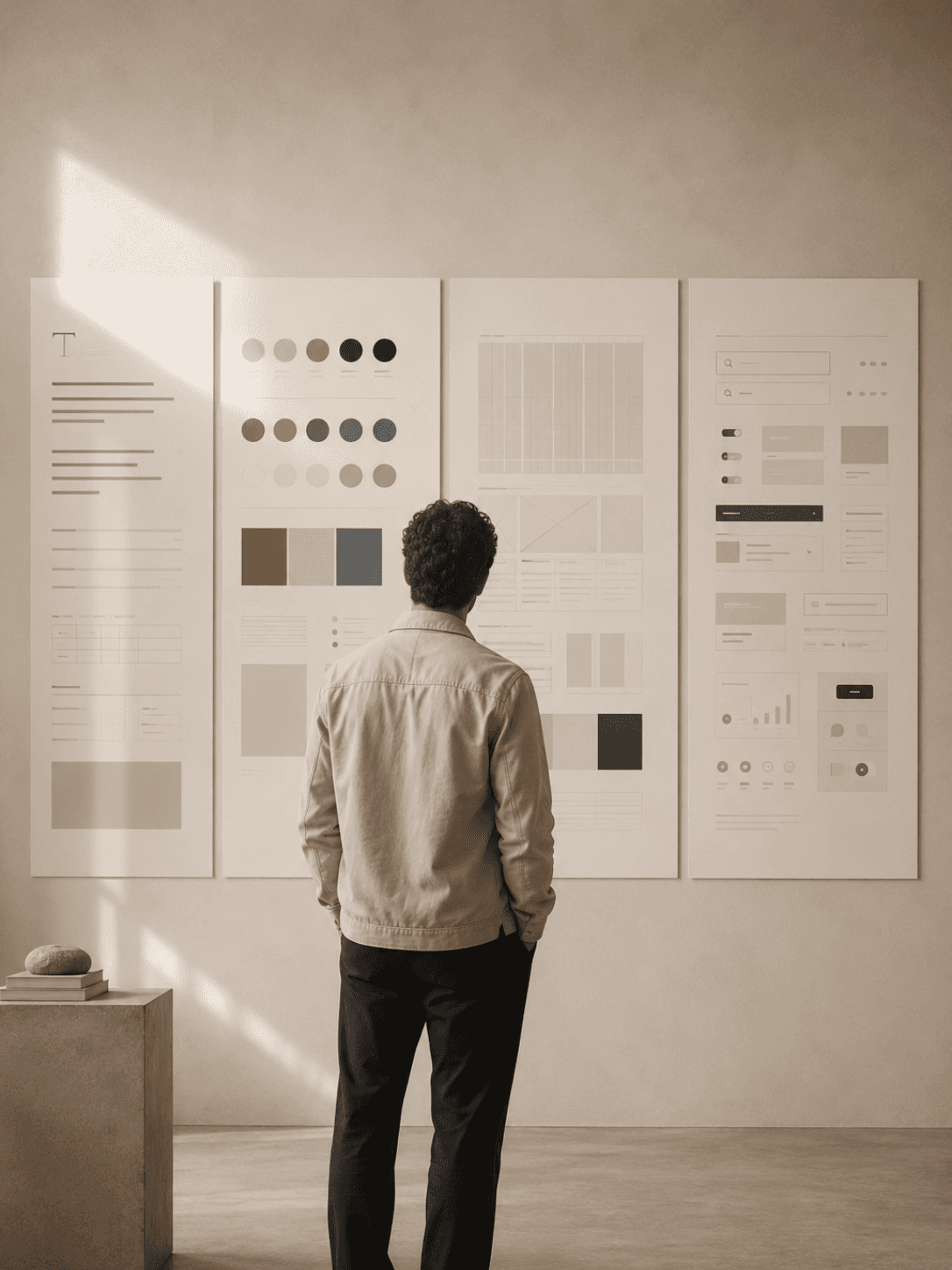 premium grid of brand assets used across digital contexts