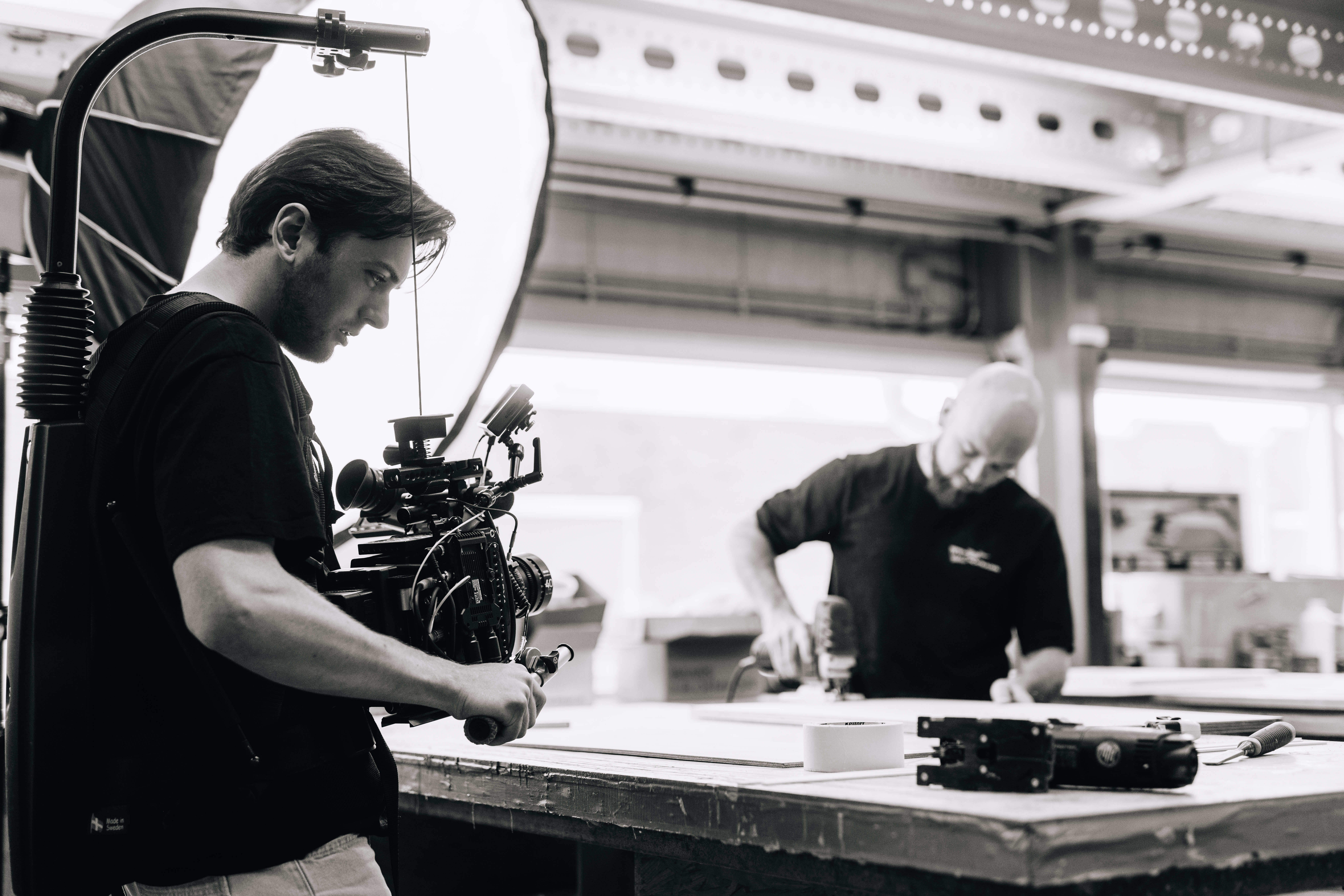 Director at work — Dutchman Media production