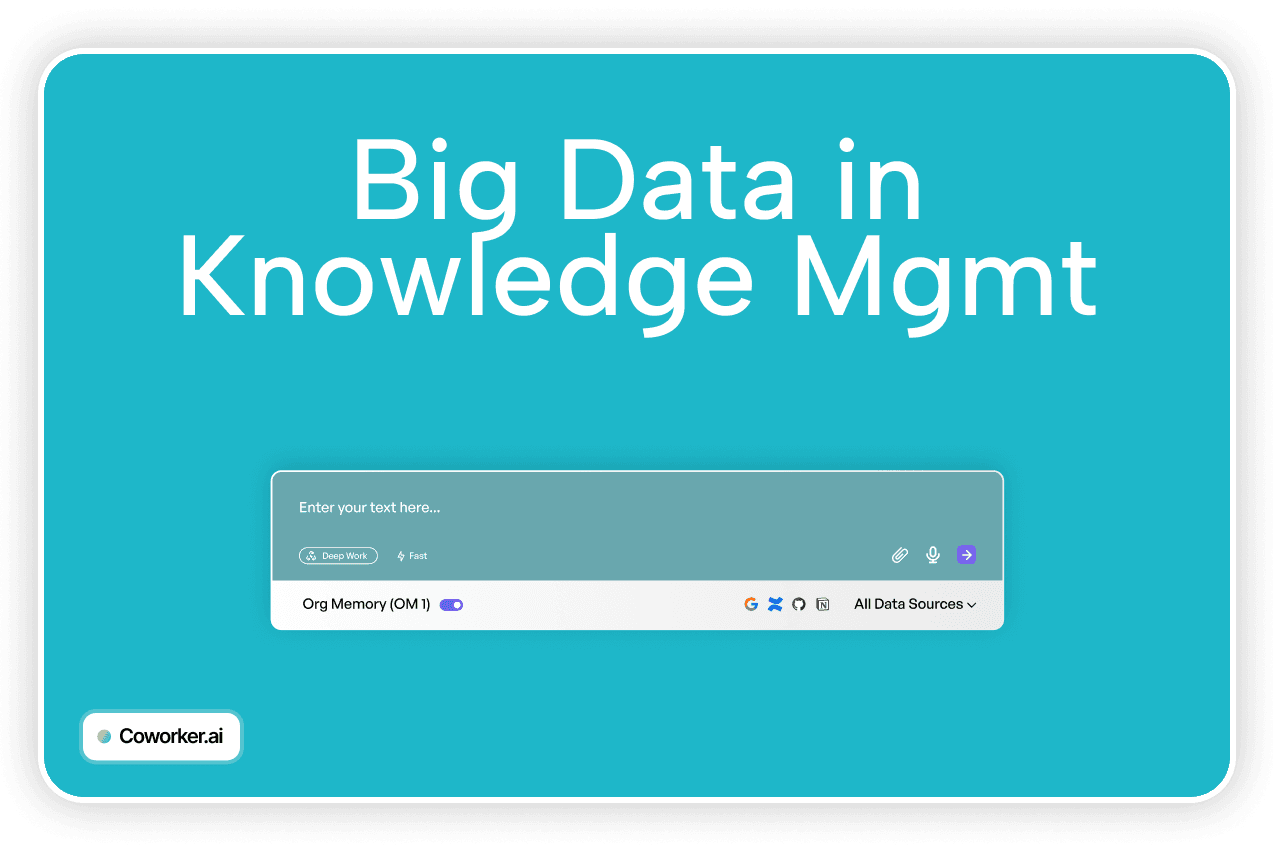 Big Data in Knowledge Mgmt - Big Data Knowledge Management