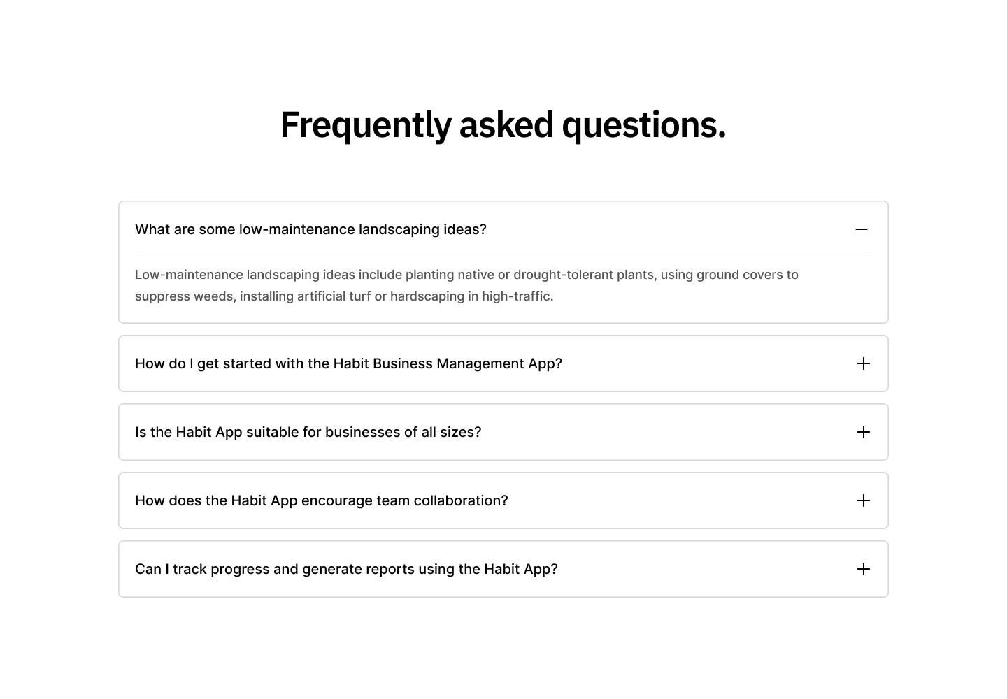 Faq 125