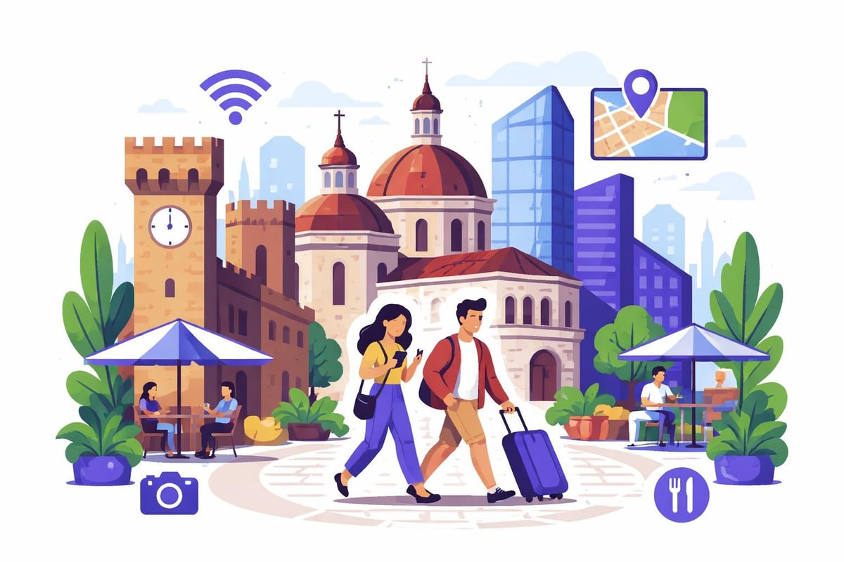 Urban travel destinations