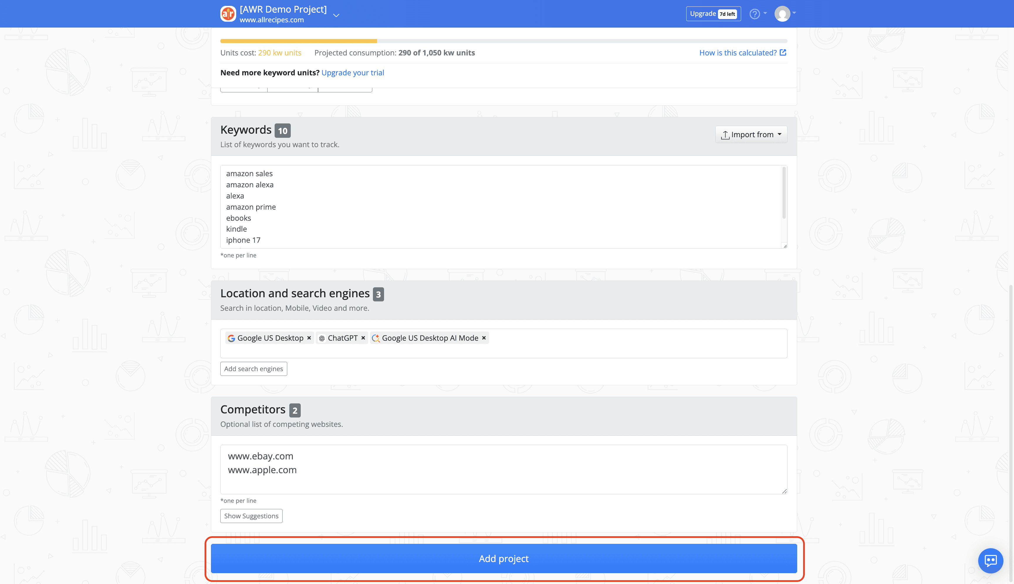 saving-the-project-configurations