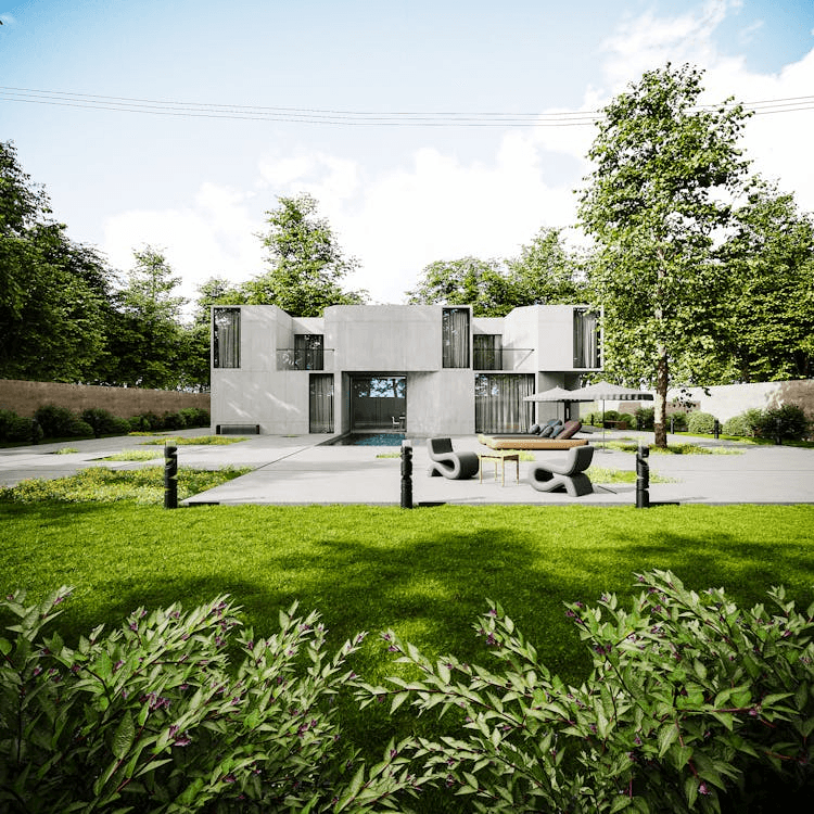 Modern home green