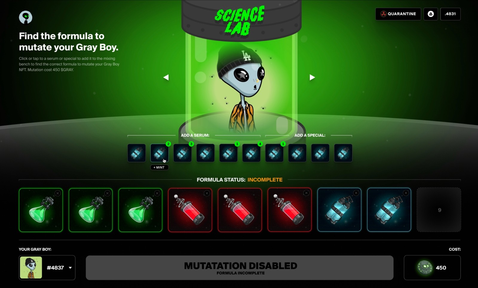 Grayboys Science Lab