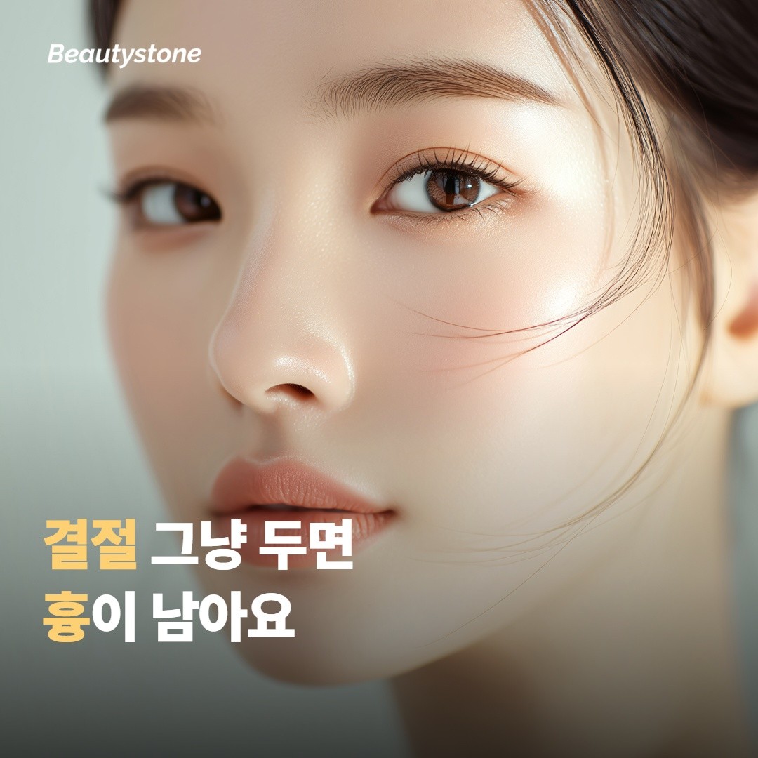 “결절은 그냥 두면 흡수된대요”가 제일 흉 키워요