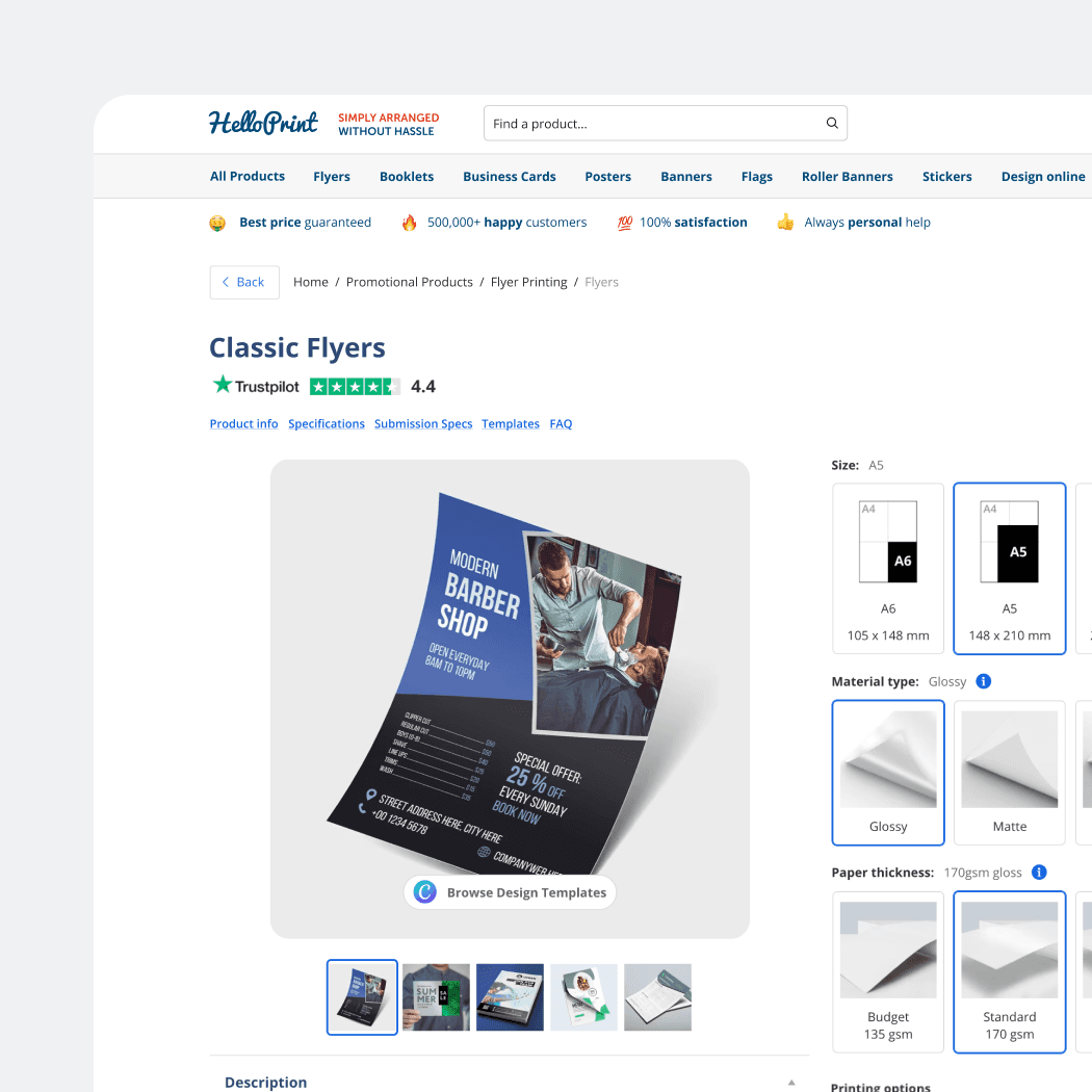 E-commerce Experience Optimization