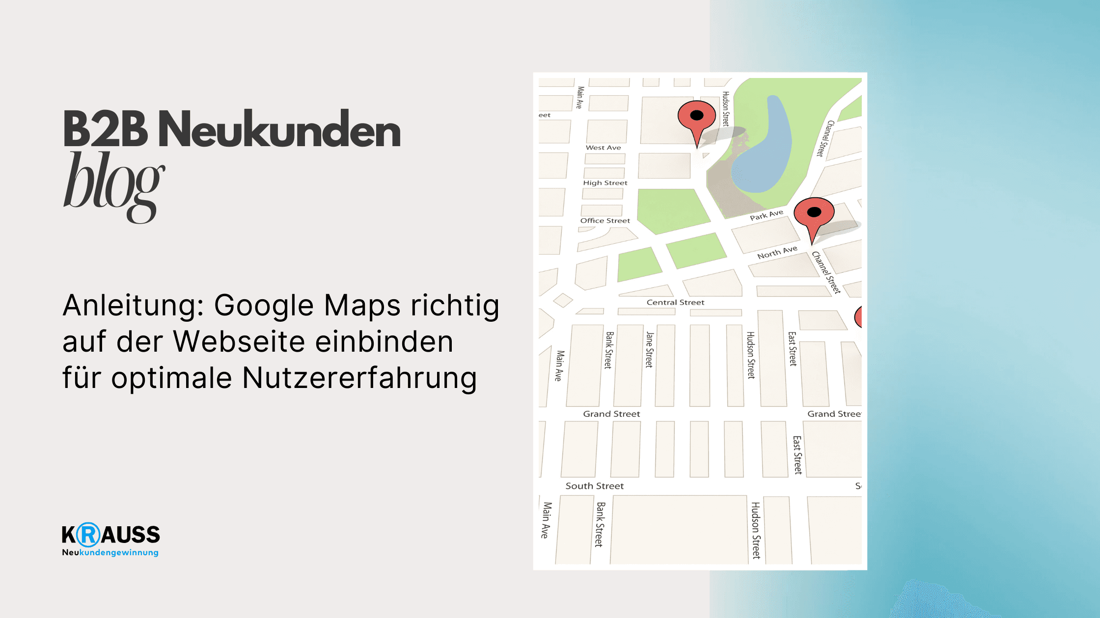 Anleitung: Google Maps richtig auf der Webseite einbinden für optimale Nutzererfahrung