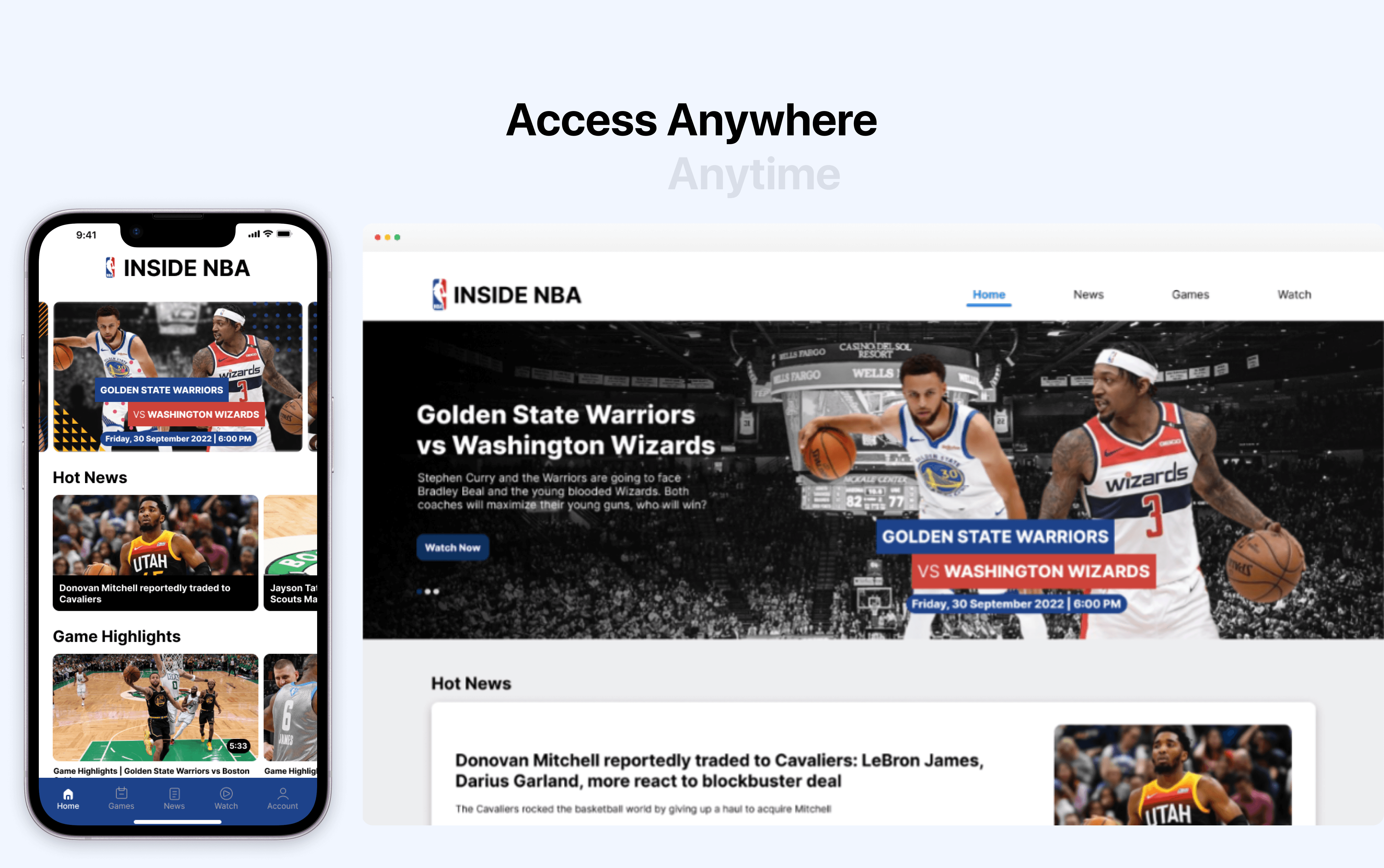 Cover image of Inside NBA app