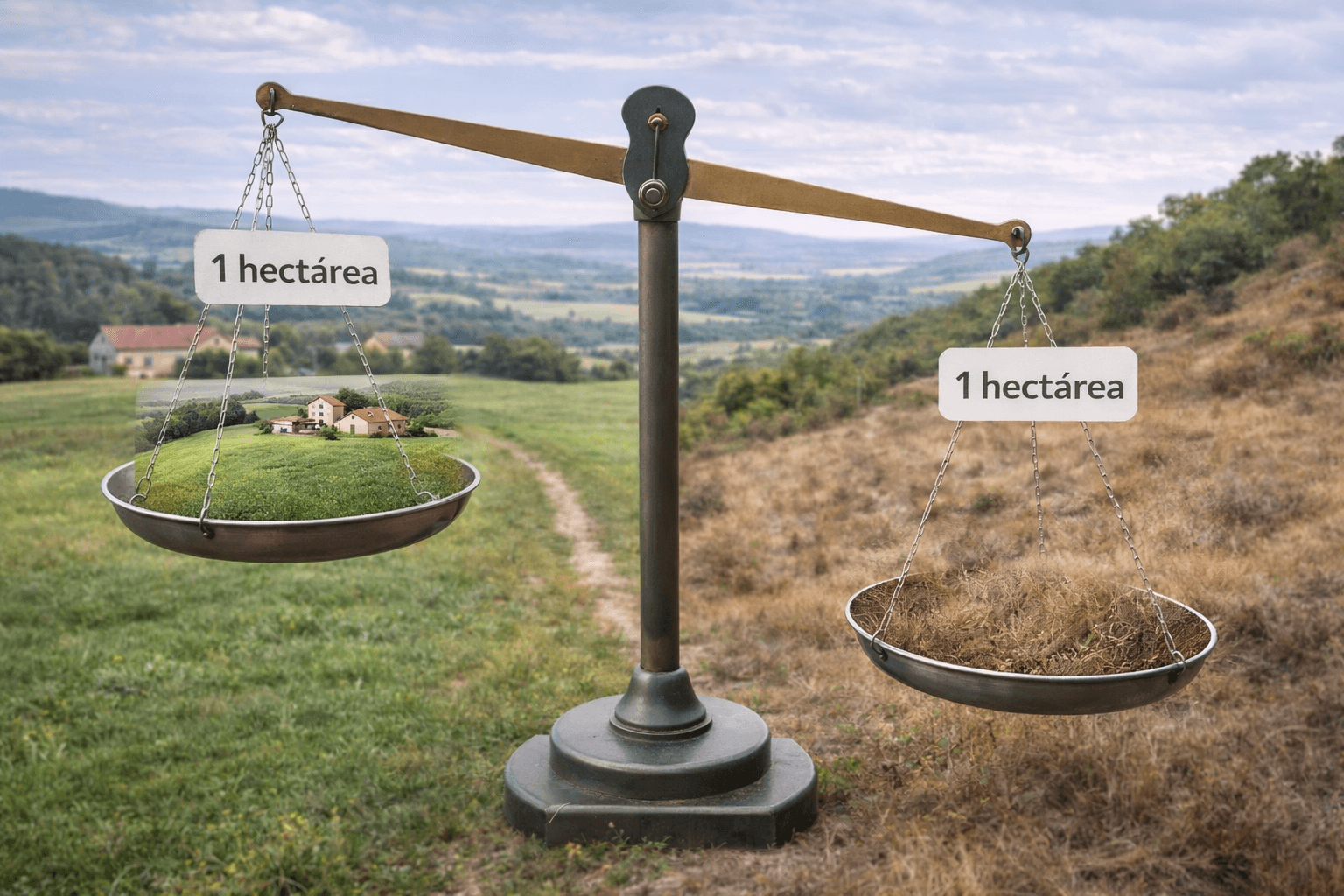 Precio por hectárea: cuándo sirve y cuándo engaña