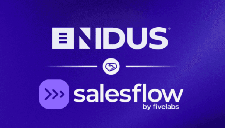 Logotipo da Nidus e Salesflow