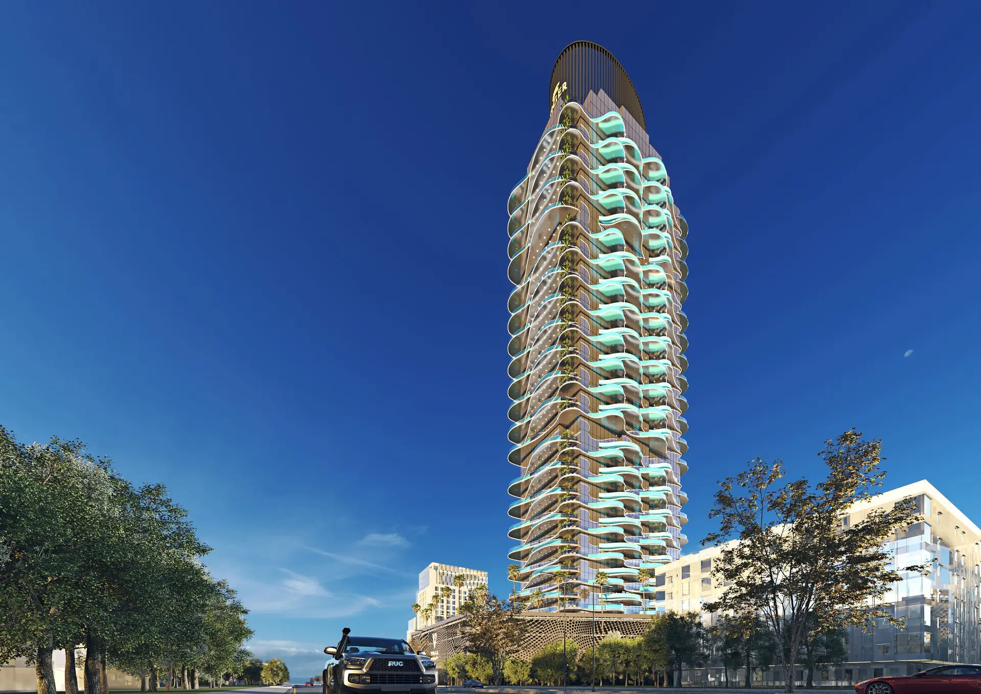 volga tower at jvt