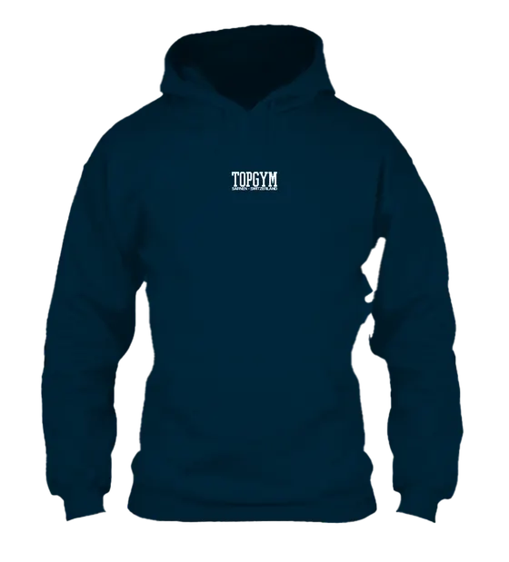 Hoodie Berge, Marineblau, Vorderseite