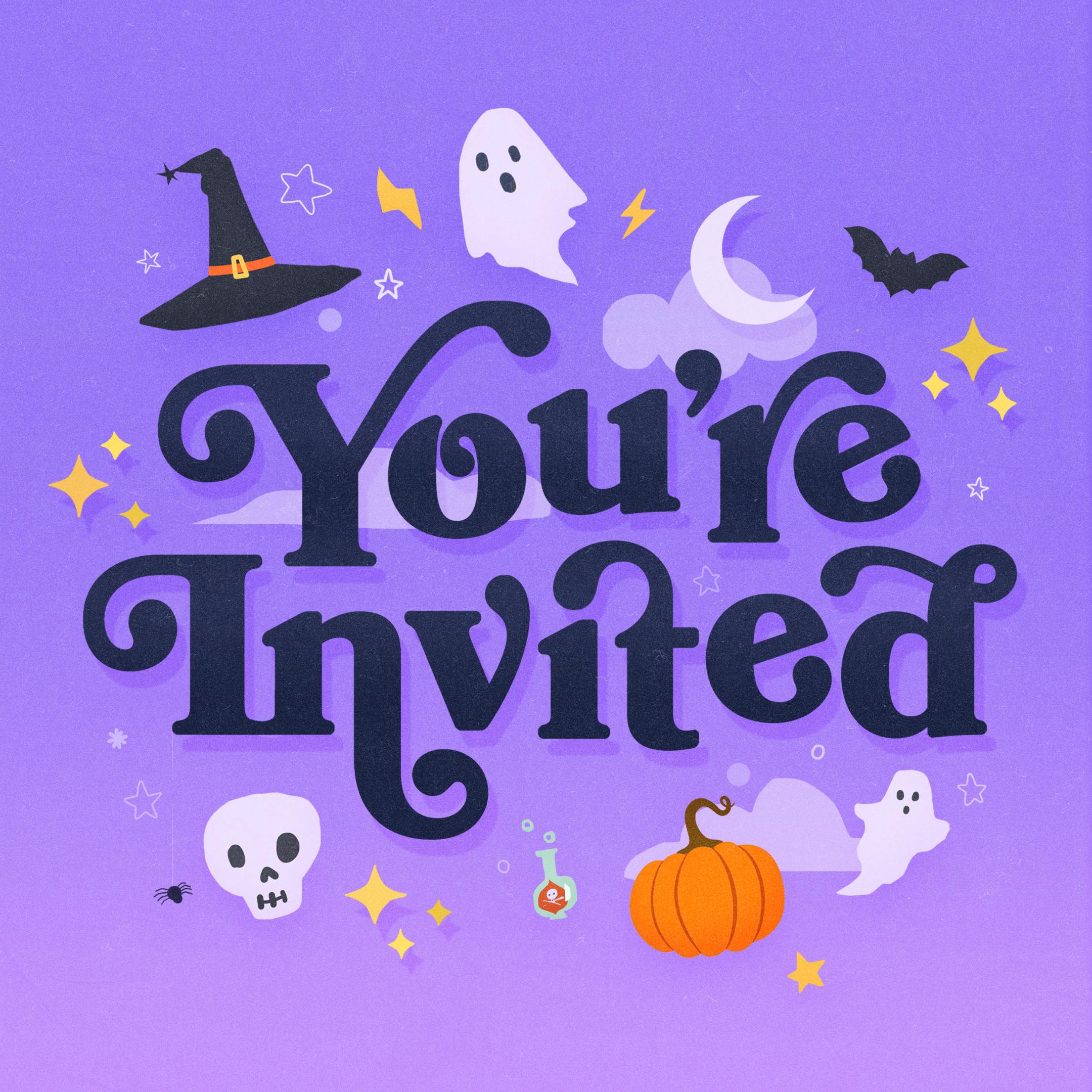 Free Halloween invitations