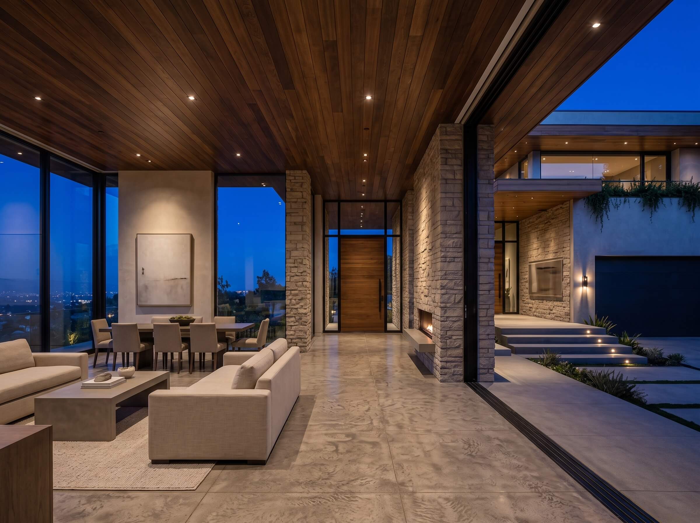 East Austin property view