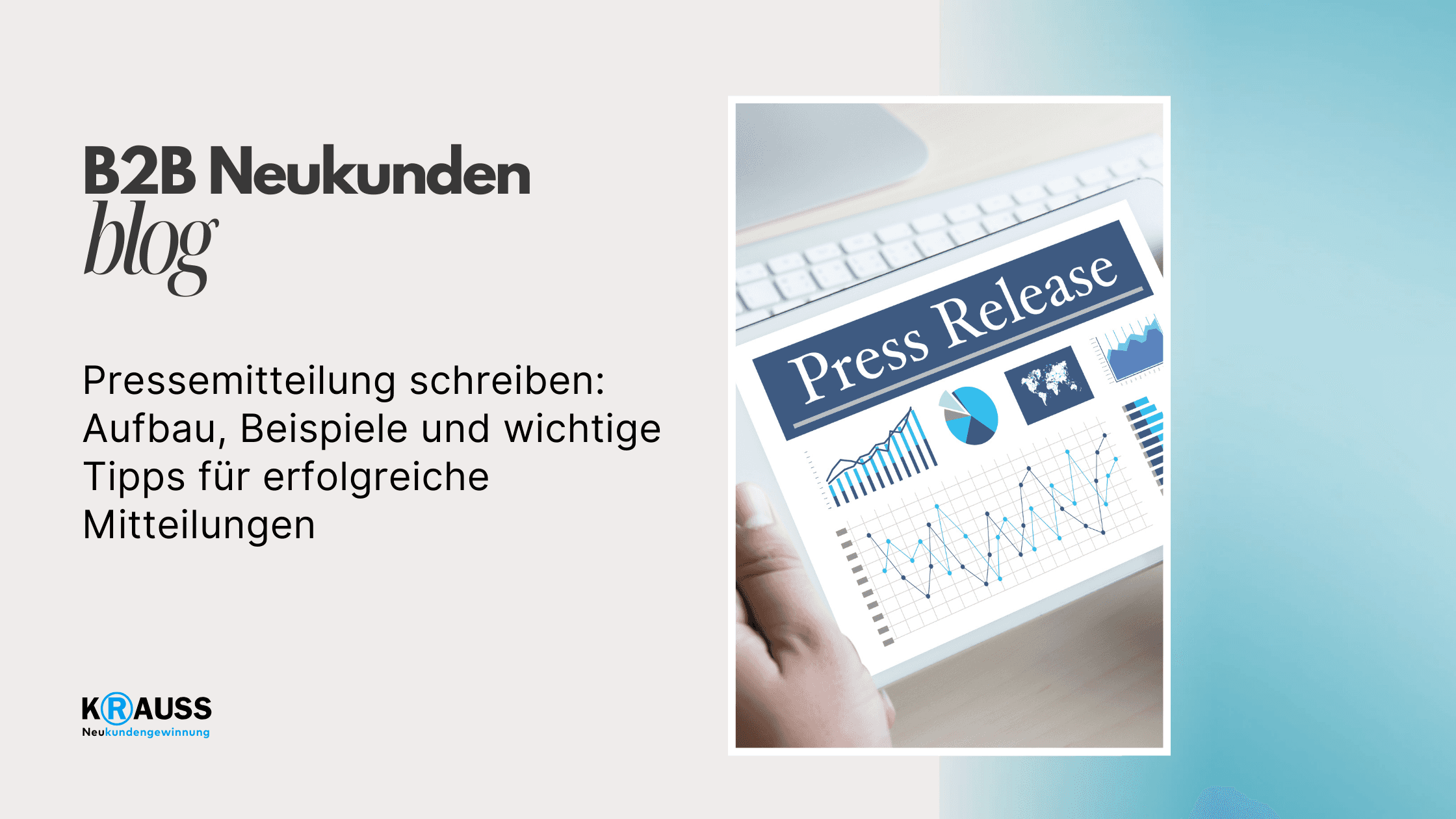 Pressemitteilung schreiben: Aufbau, Beispiele und wichtige Tipps für erfolgreiche Mitteilungen