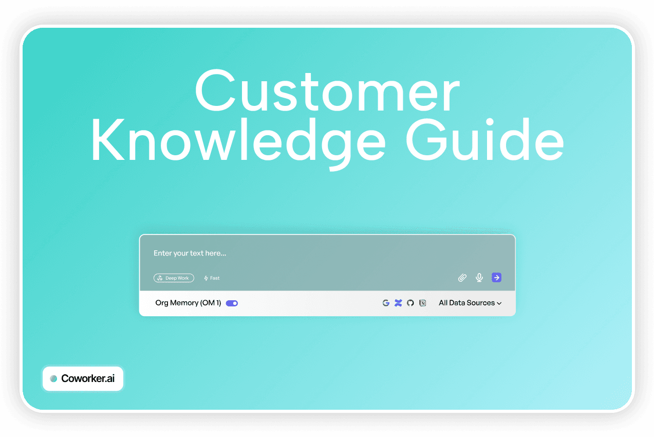 Customer Knowledge Guide - Customer Knowledge Management