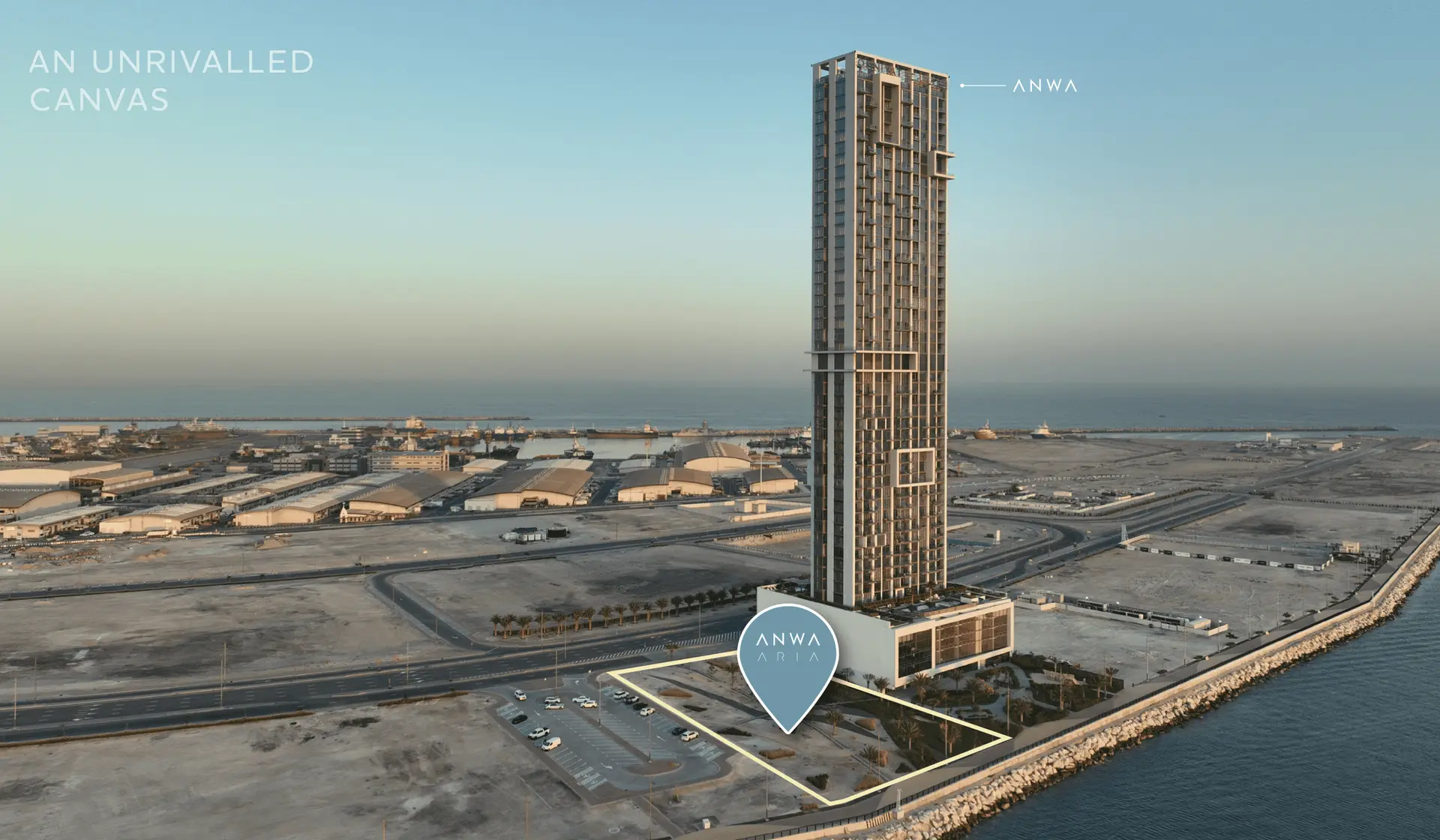 anwa aria by beyond developers at dubai maritime ciity