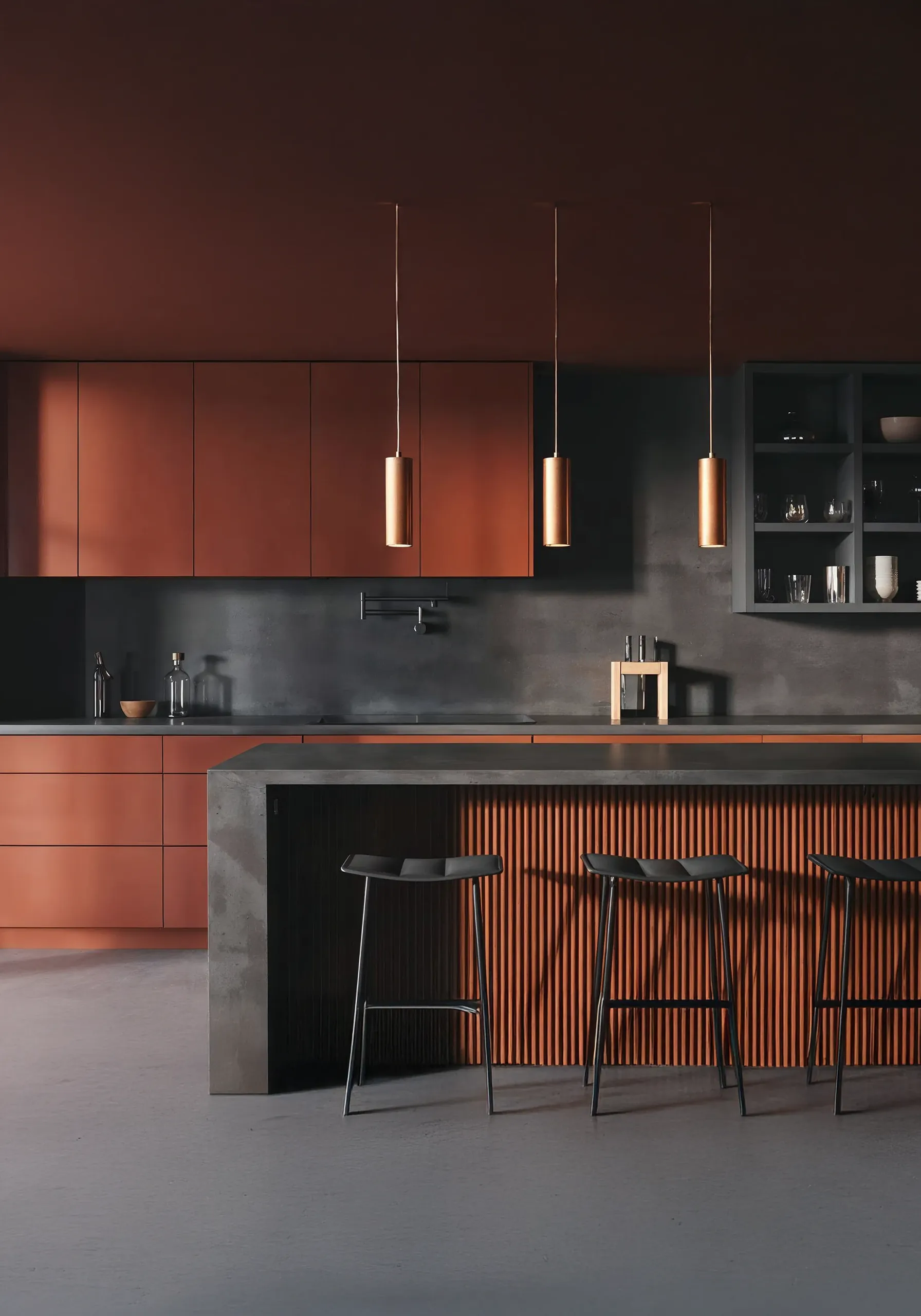 3D-like visual output of a residential floor plan rendered with architectural AI.