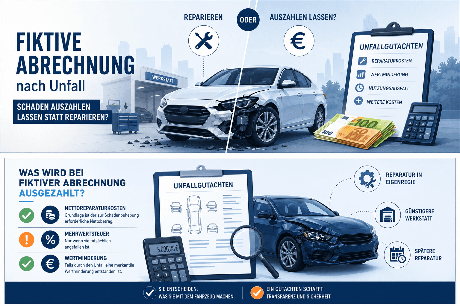 schaden selber reparieren