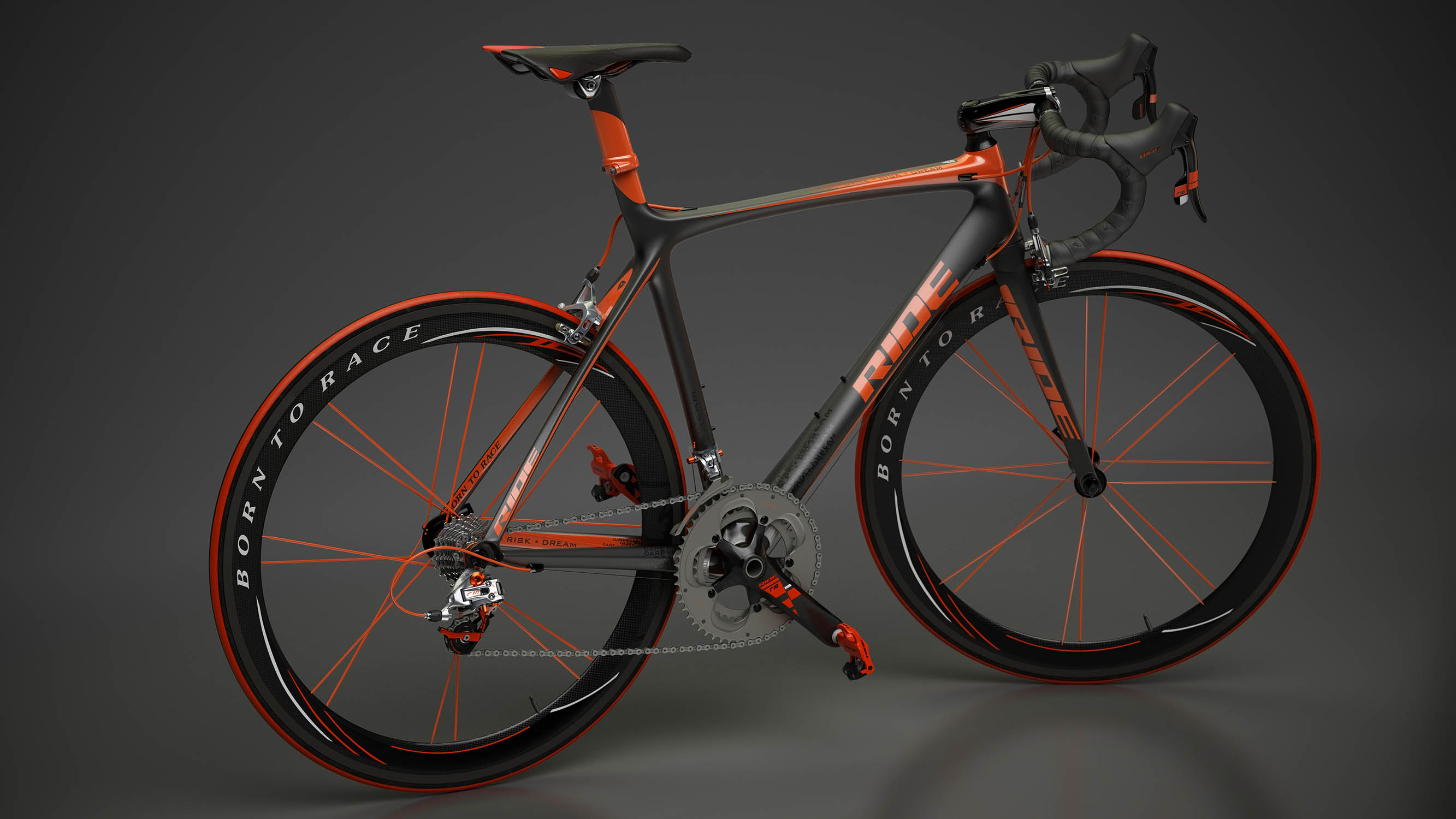 Contemporary kitchen Arch Vis - 3d Visualization scene.