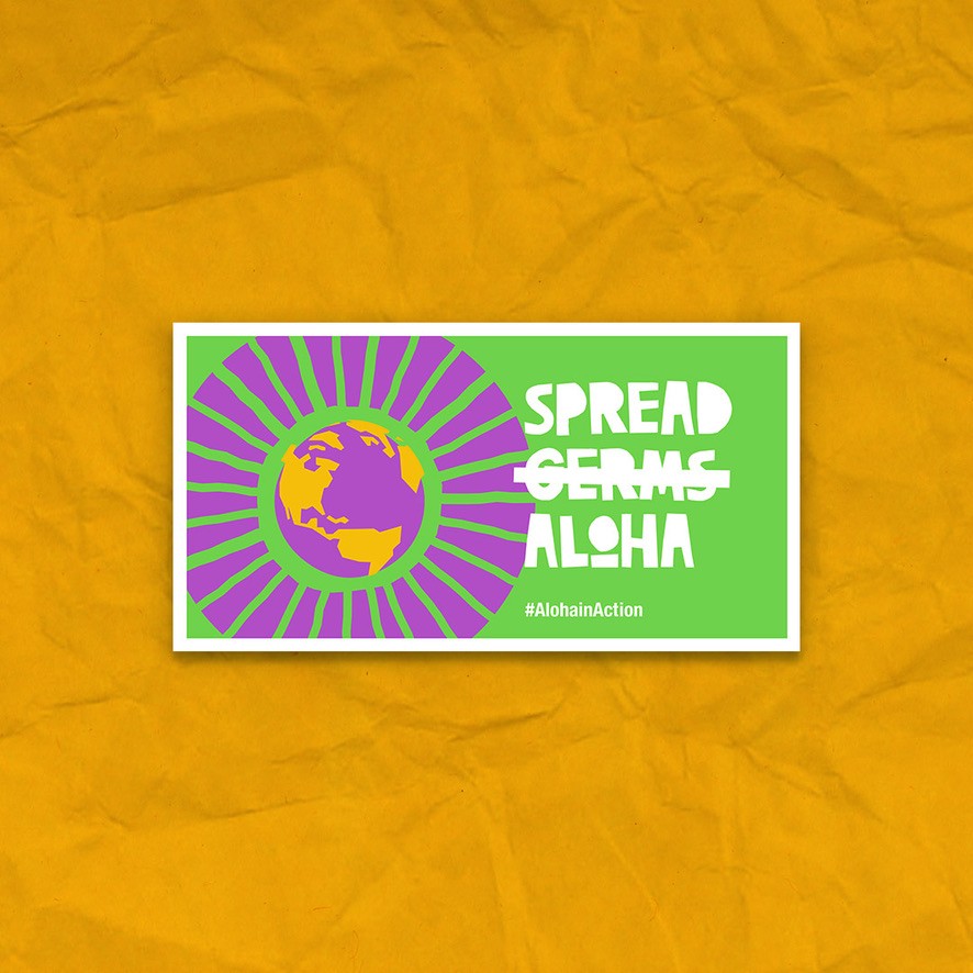 Aloha in Action nonprofit brand identity & website — gallery image 5 by GRNHS