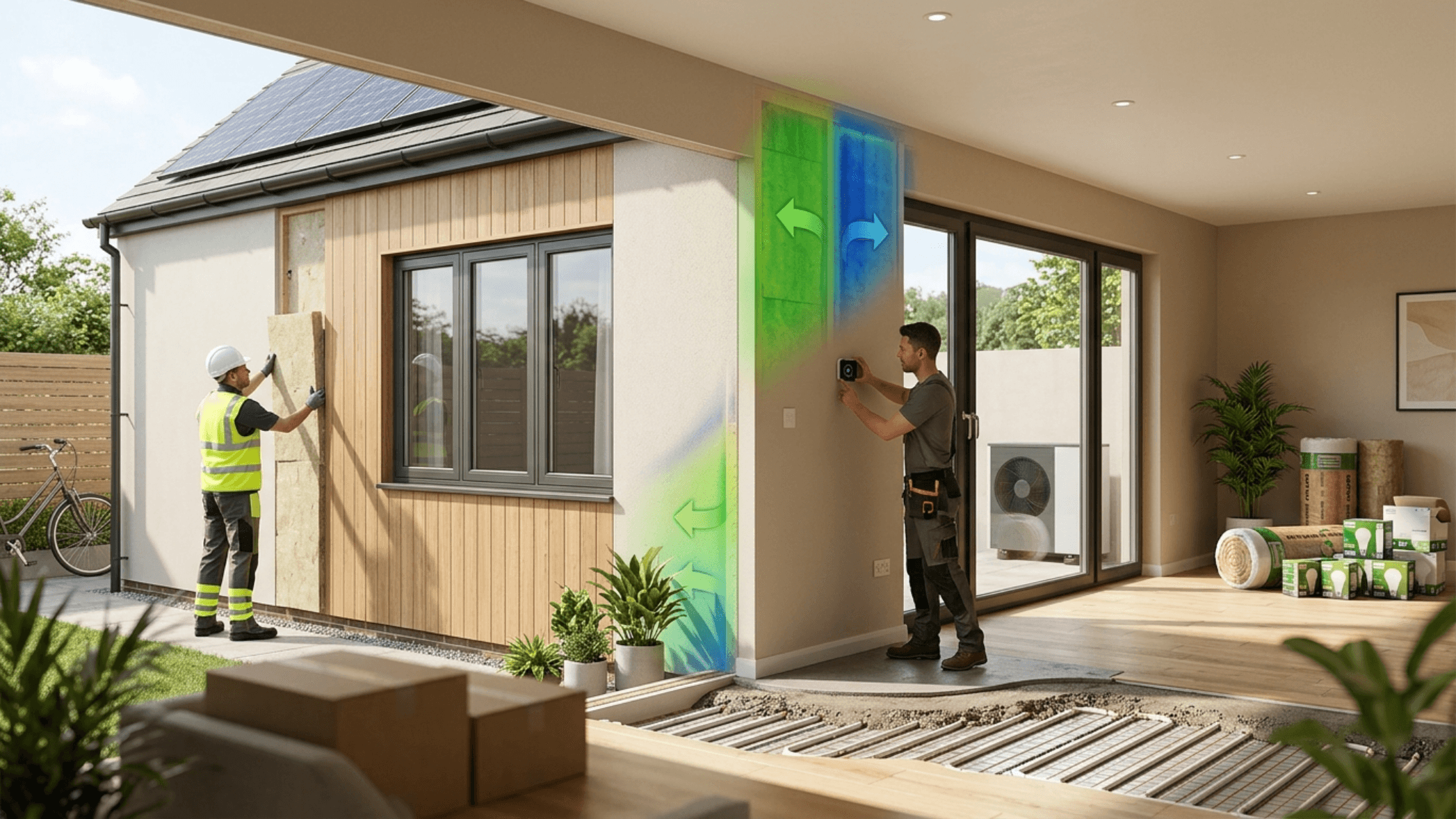 Quels travaux améliorent vraiment le PEB ? Le classement par impact réel – projet de rénovation RenovSecure en Belgique