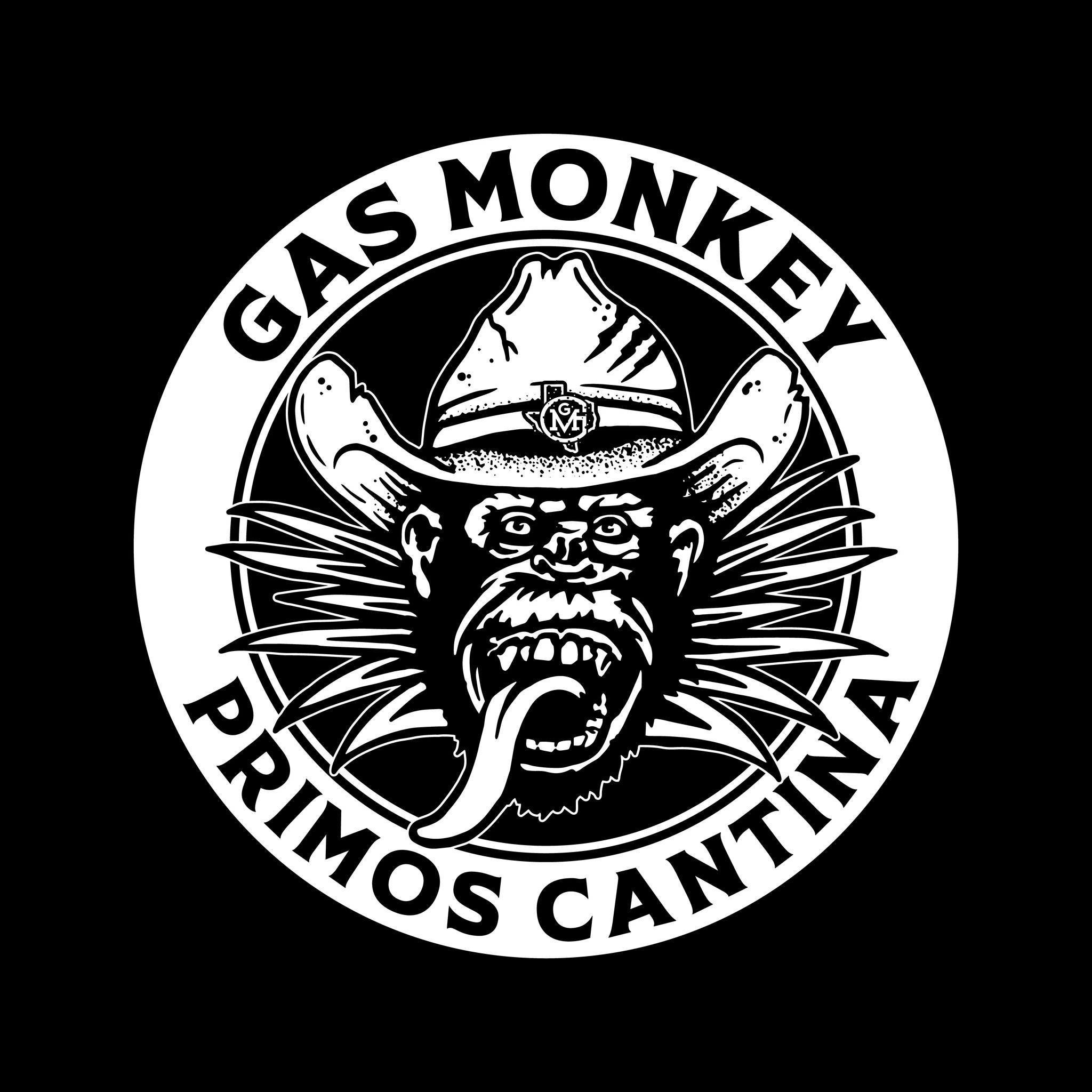Gas Monkey Garage Primos Cantina Brand Badge