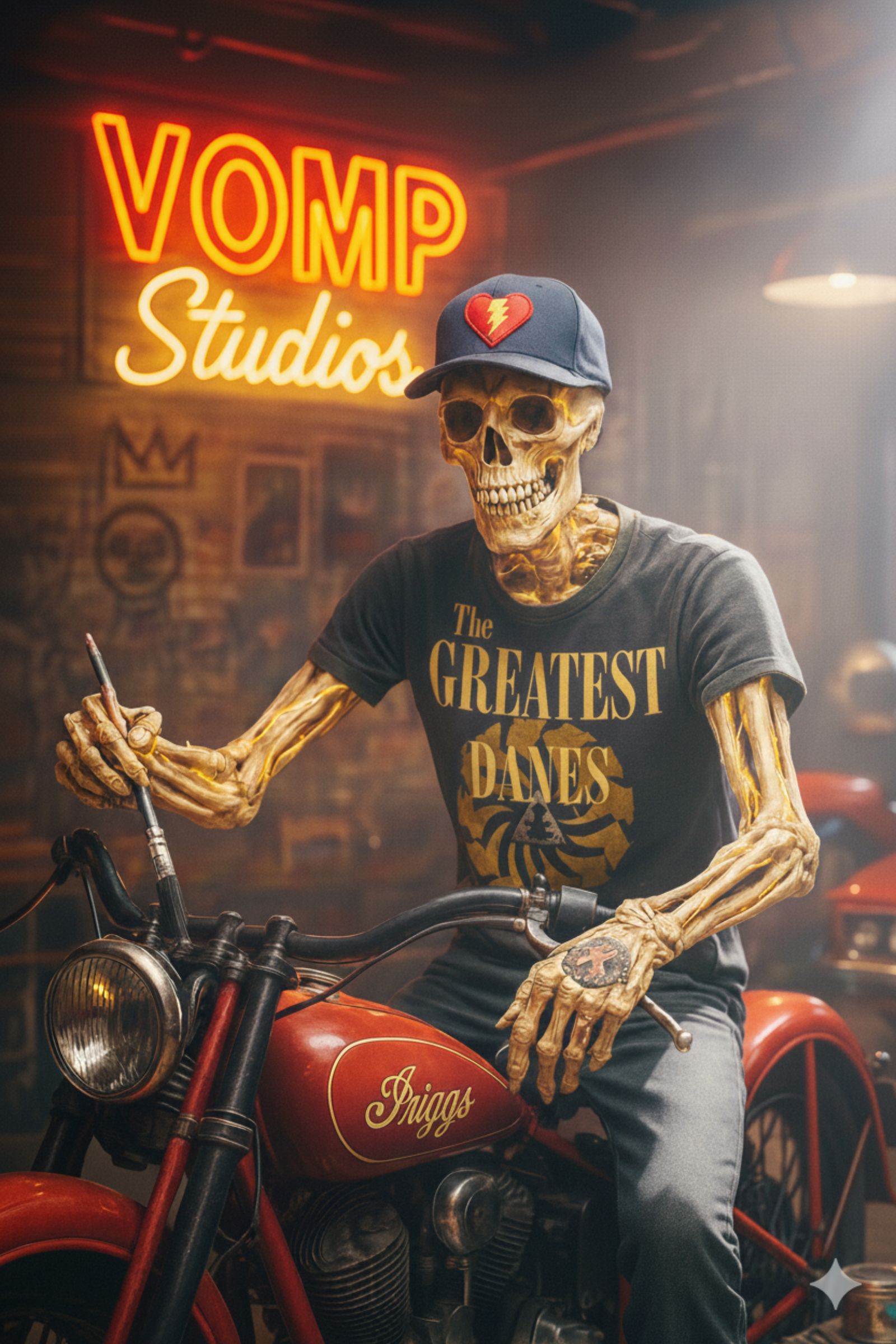 Skier stand on the slope