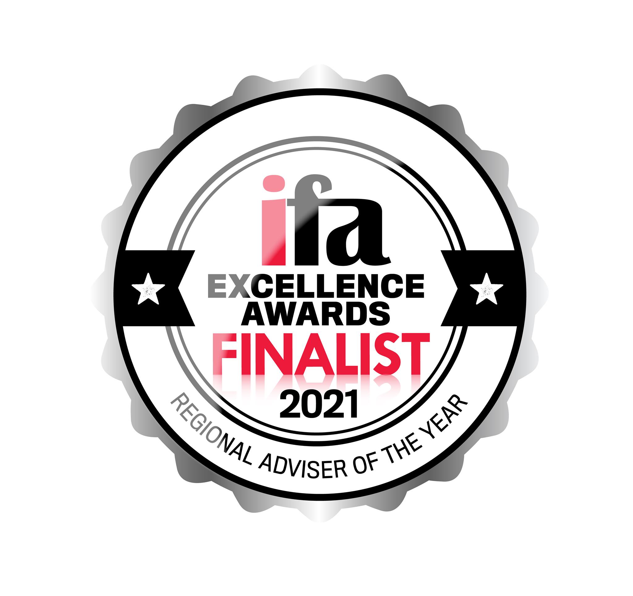 IFA Excellence Awards Finalist 2021 - Regional Adviser of the Year