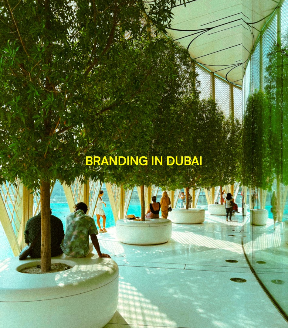 cover photo of a blog post about branding in Dubai