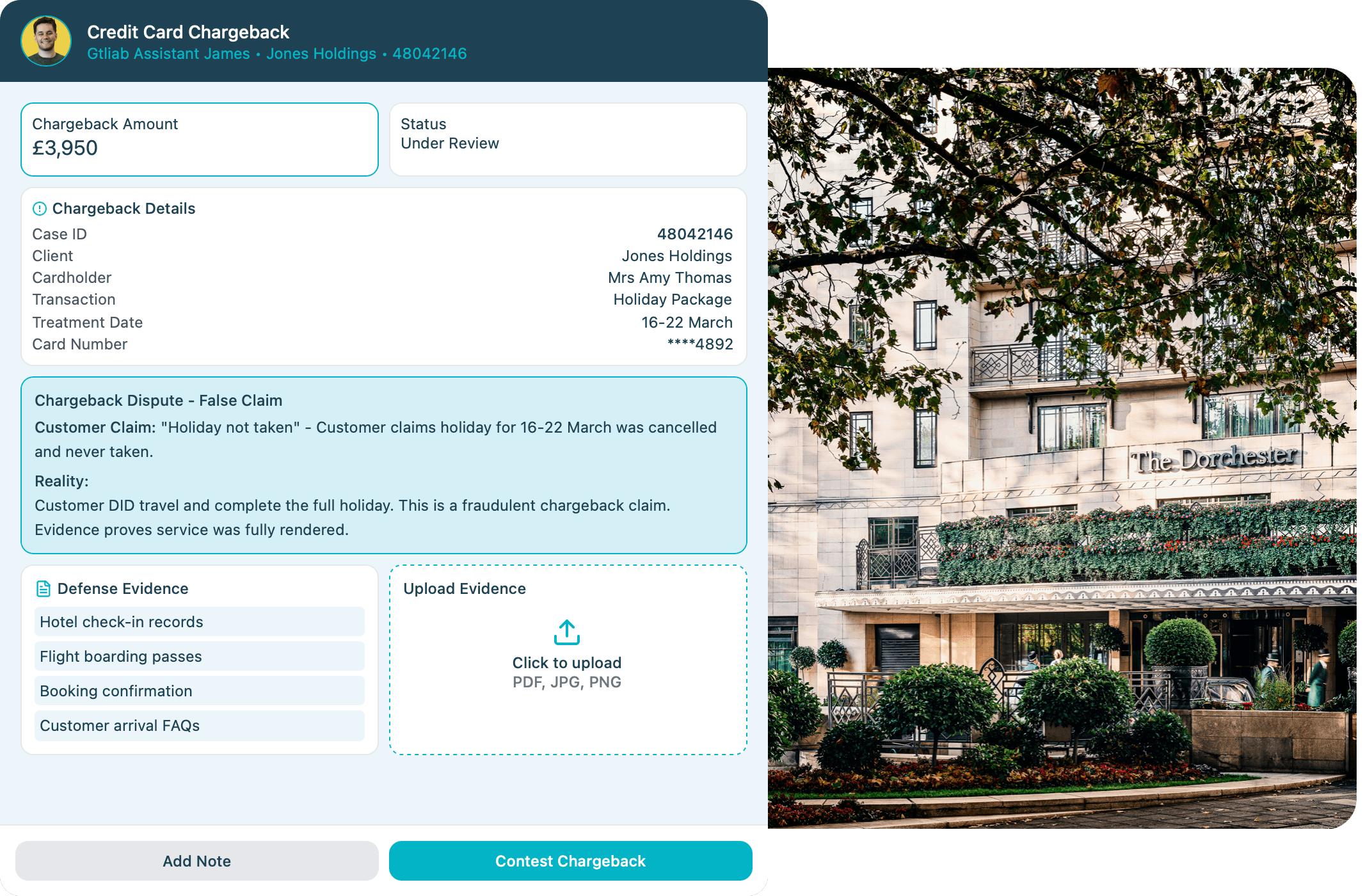 An image of Dreelio's dashboard