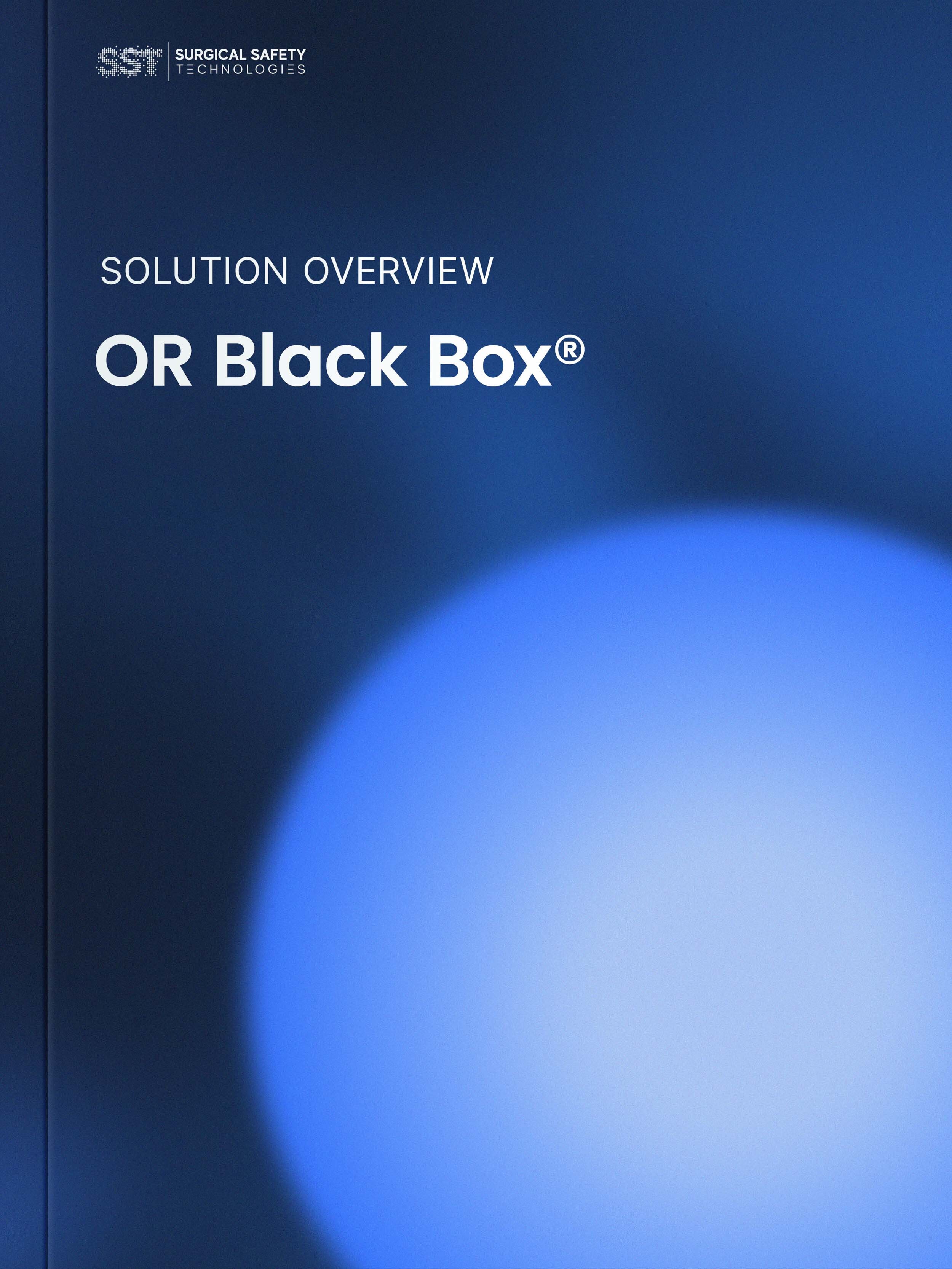 OR Black Box product overview cover