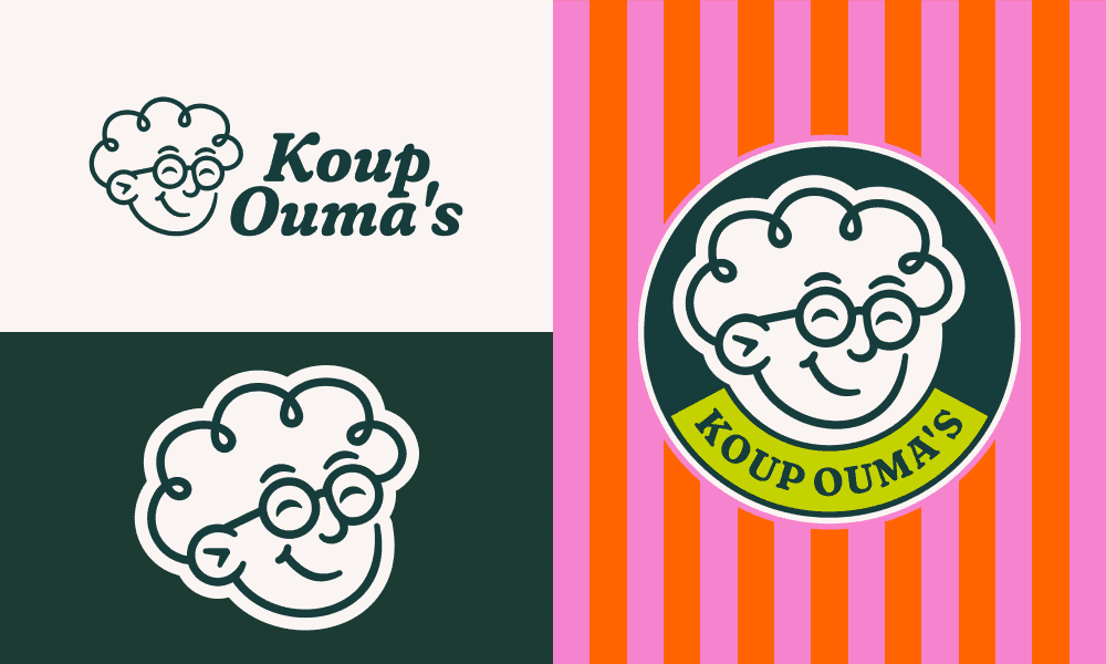 Three diffrent logo variations.