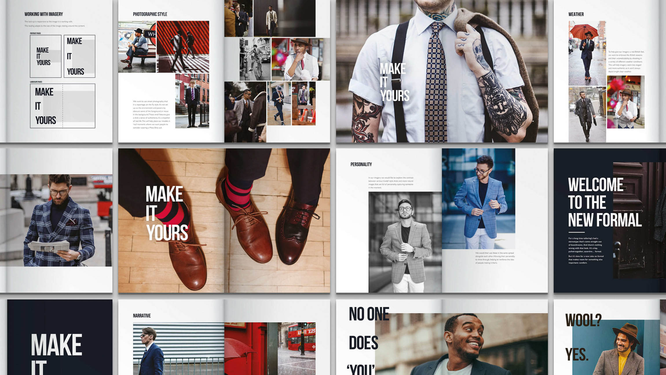 Moss brand book design by UK designer Dan Bailey