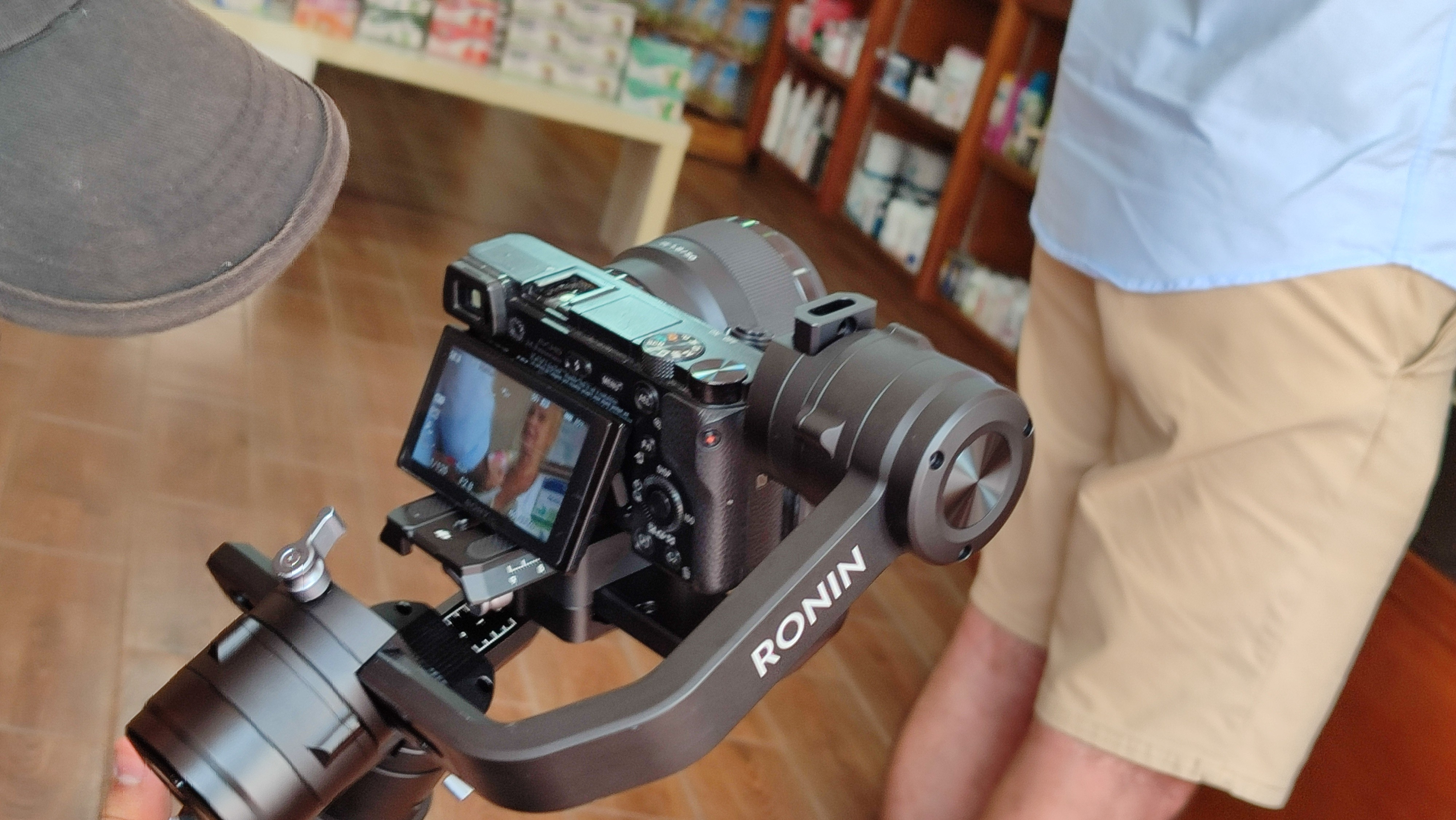 Rear view of black car