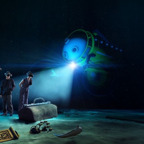 Titanic: VR இமர்சன் அனுபவம் – செயாவது: "Titanic - கடந்த காலத்தின் ஒலிகள்" VR அனுபவம் சீவிளில் மாற்று வழங்கல் எழுத்துக்குழு