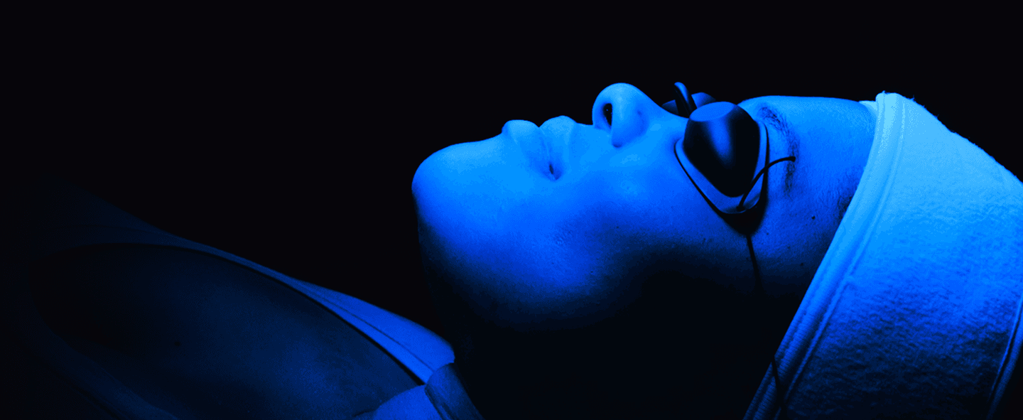 Woman after getting facial