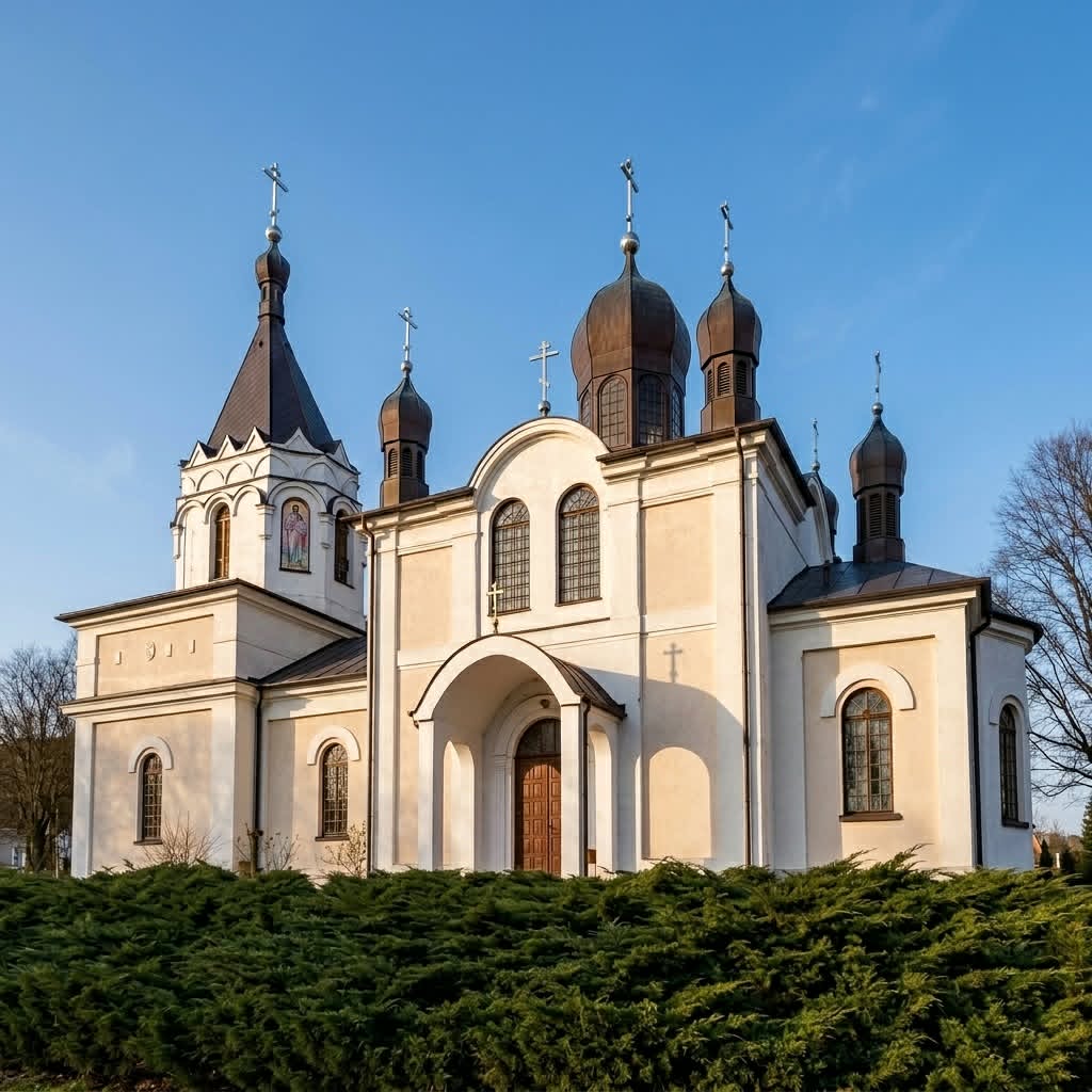 Malowanie obiektu sakralnego