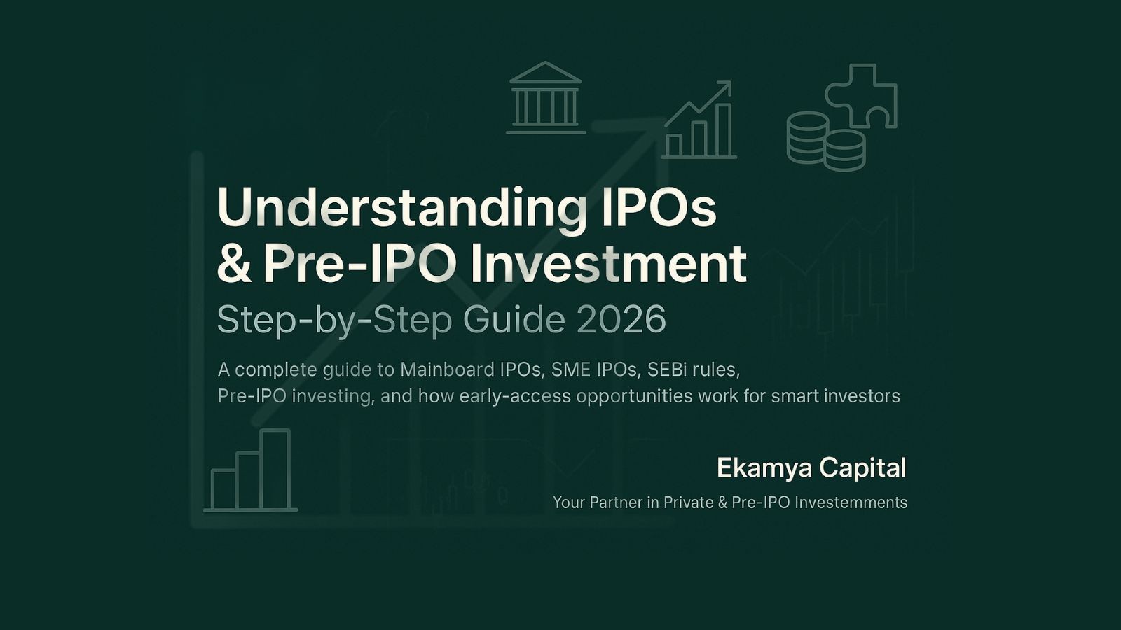 Pre - IPO investment and eligibility, SEBI guideling, VC fund etc Step by step Guide 2026