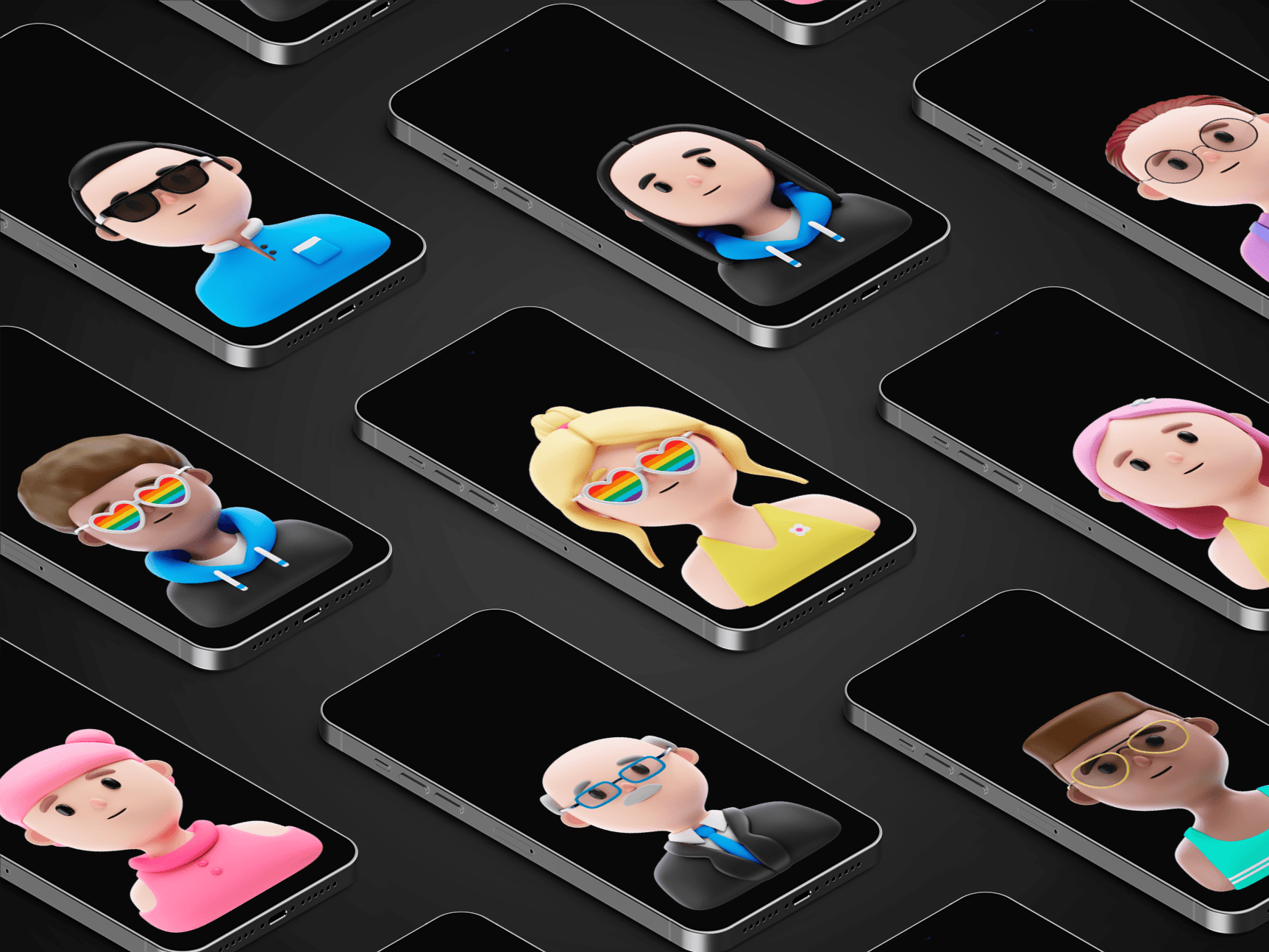 A mockup of a Macbook with the header of the website