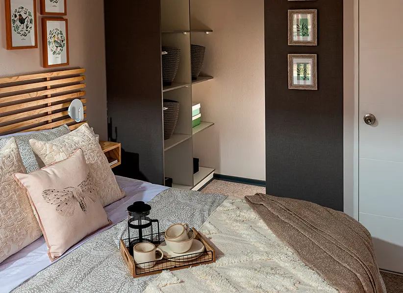 open space living room