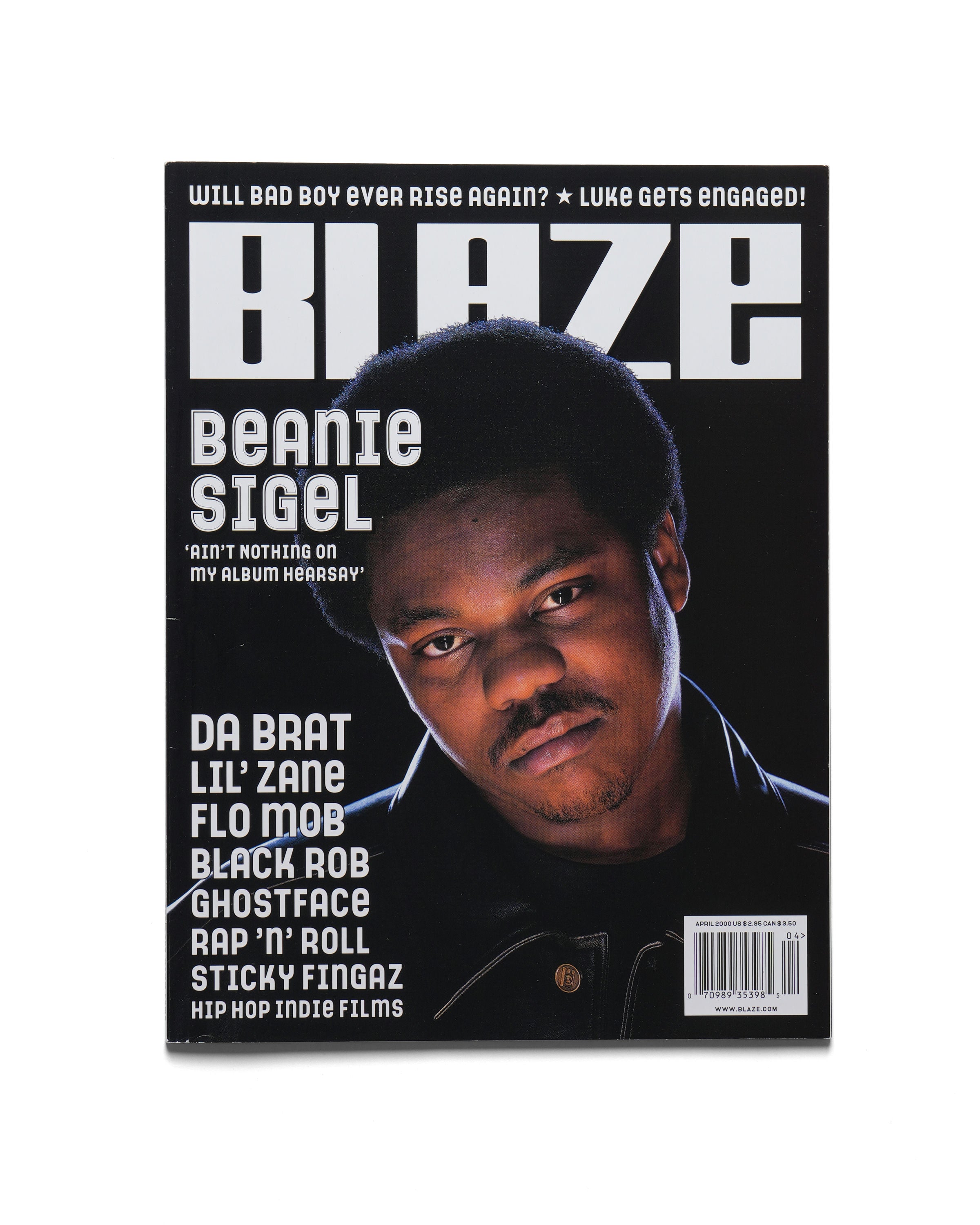 Blaze - April 2000 - Front Cover