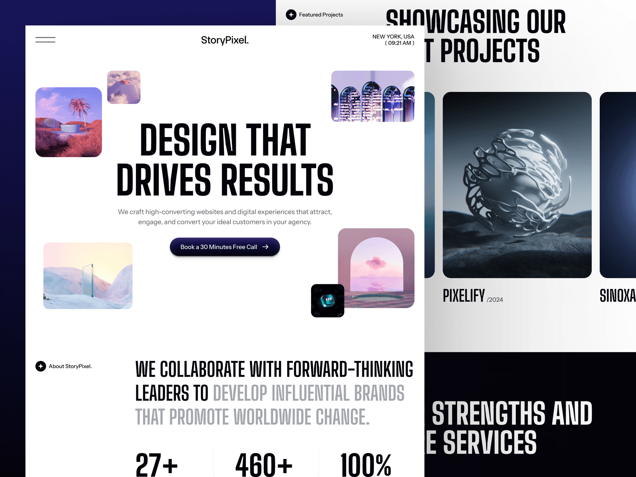 webflow portfolio template for Photography