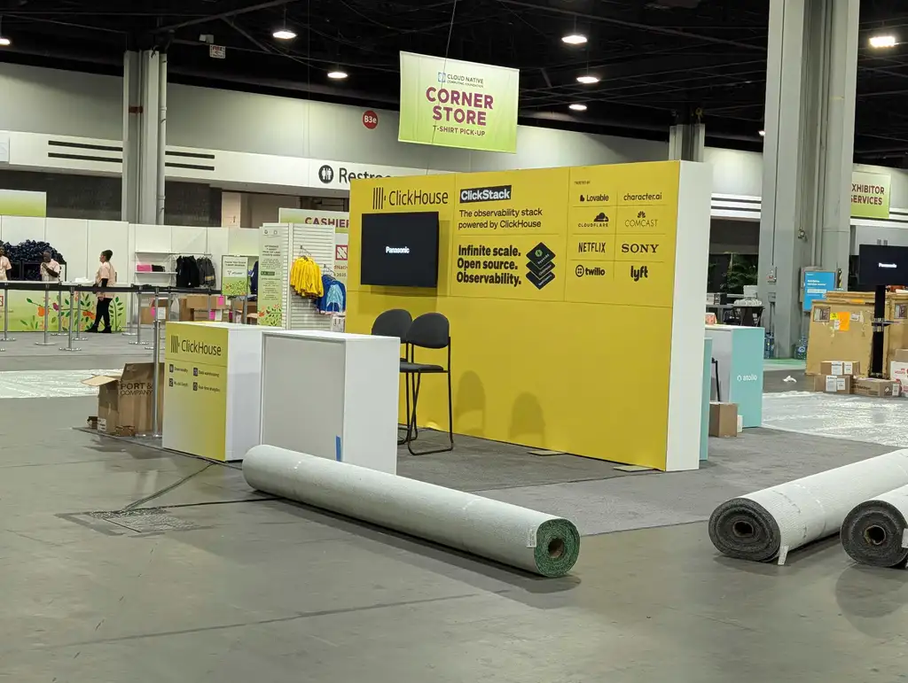 ClickHouse Event Booth