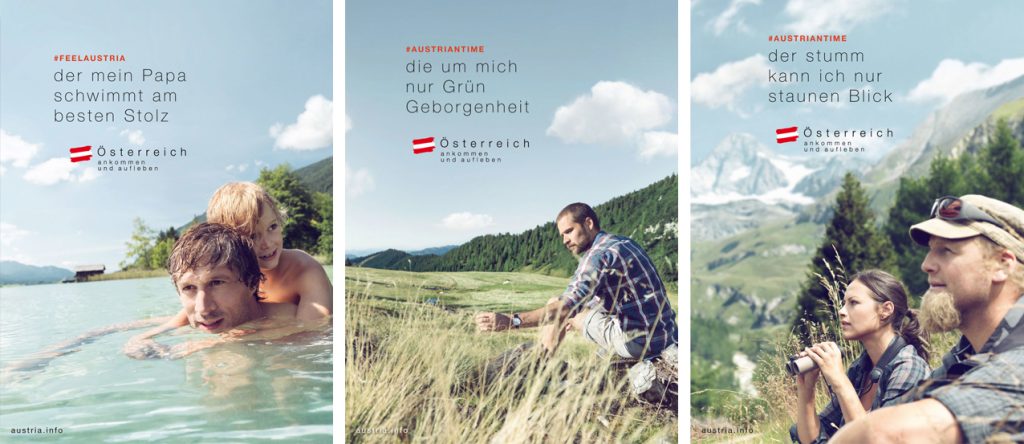 Austria Info, #feelaustria campaing
