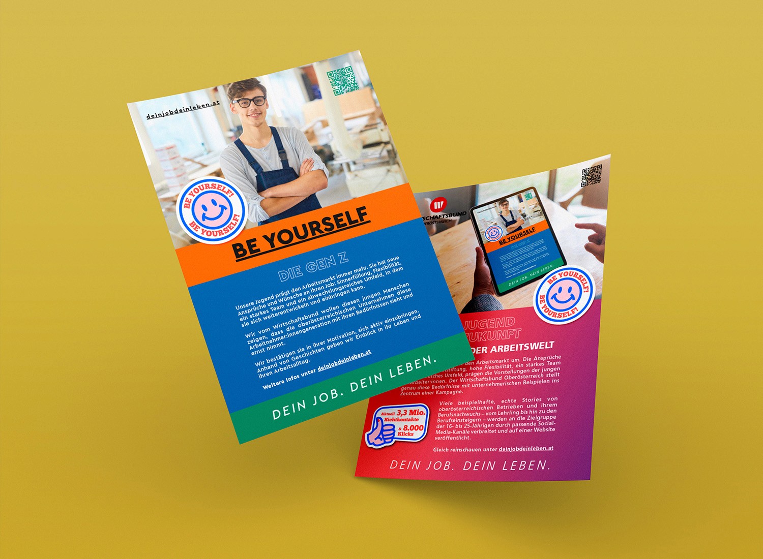 Werbemittel Wirtschaftsbund Jugenkampagne